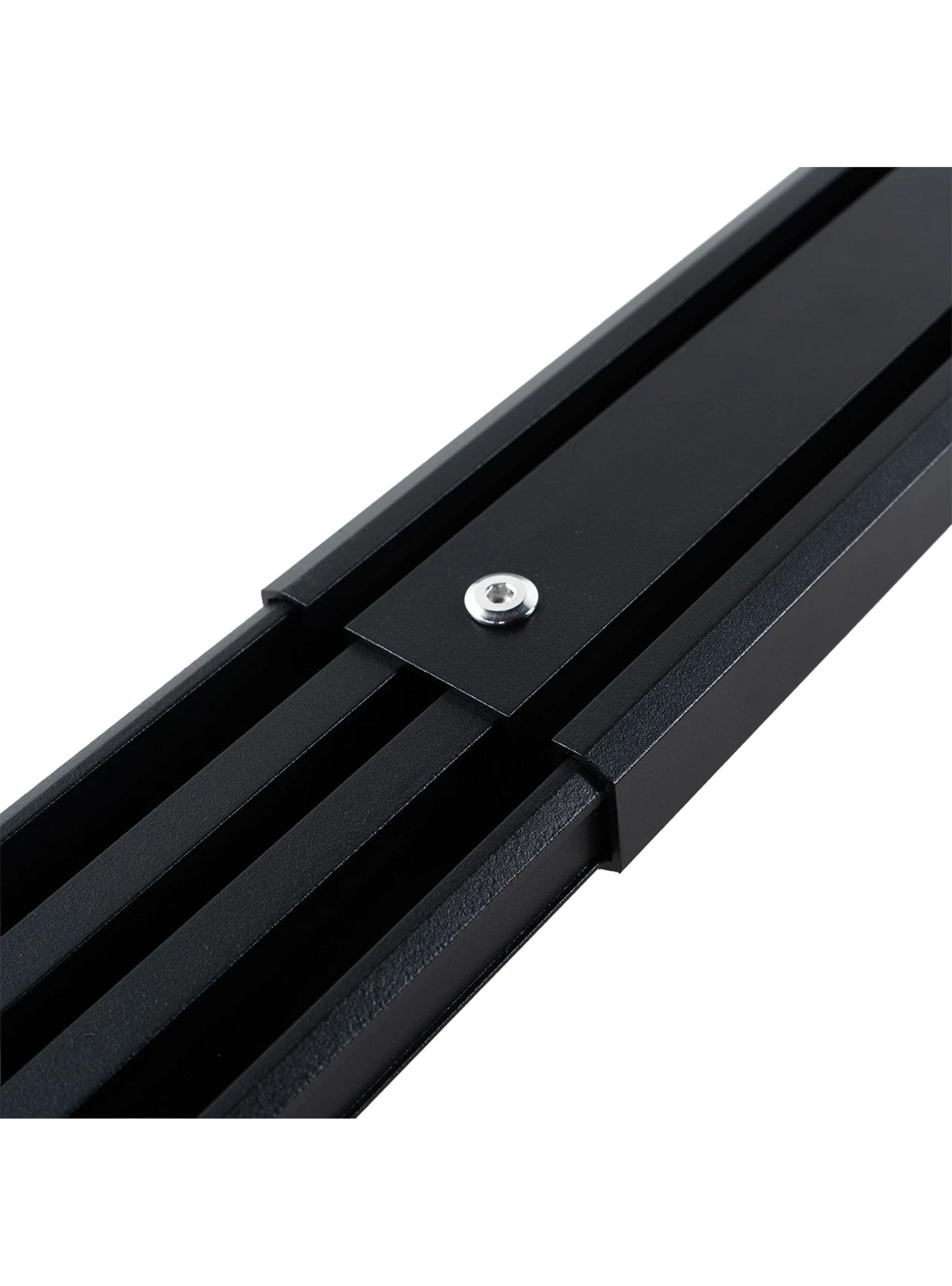Barras de Techo Transversales Premium Black Ajustables 160cm 100kg Railing Elevado-7