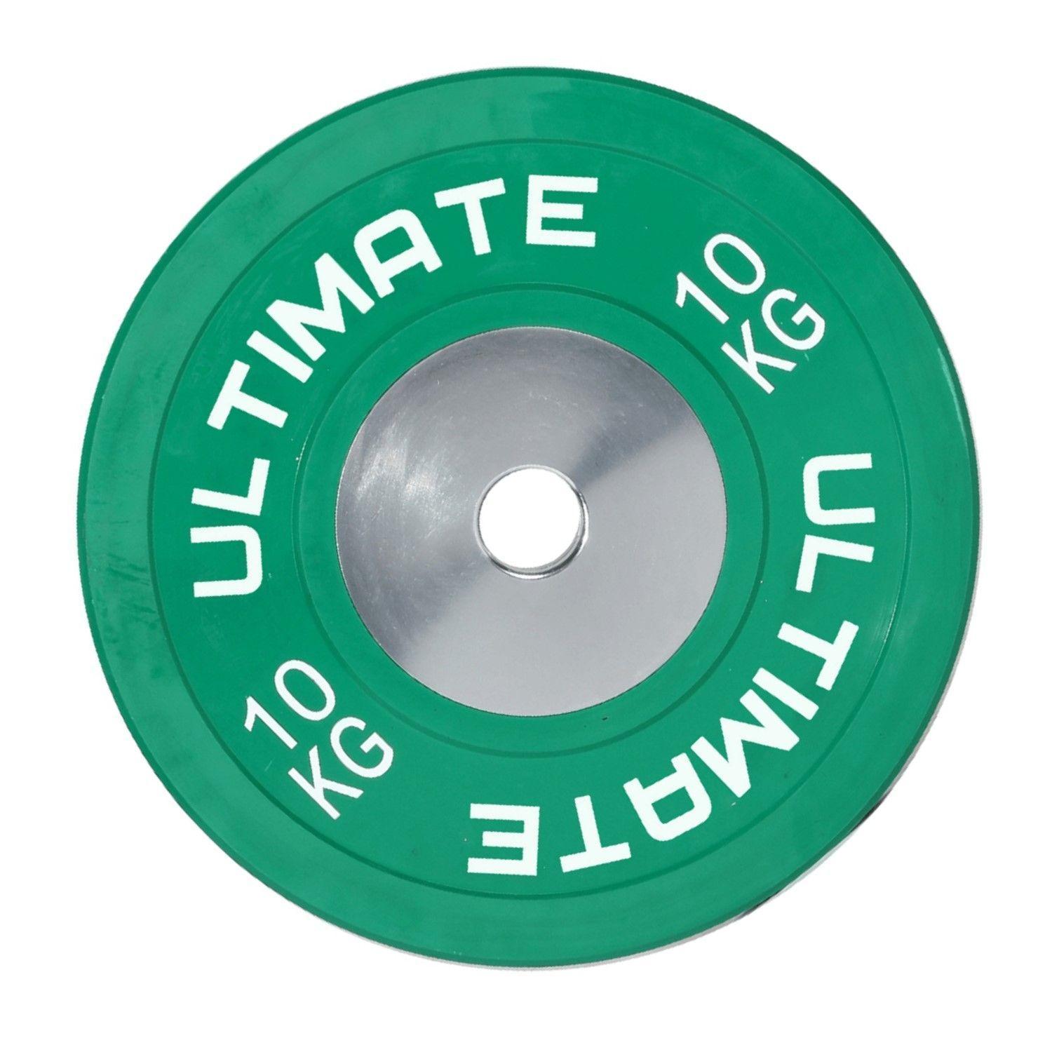 Disco Olímpico Bumper Elite Competición 10 kg-0