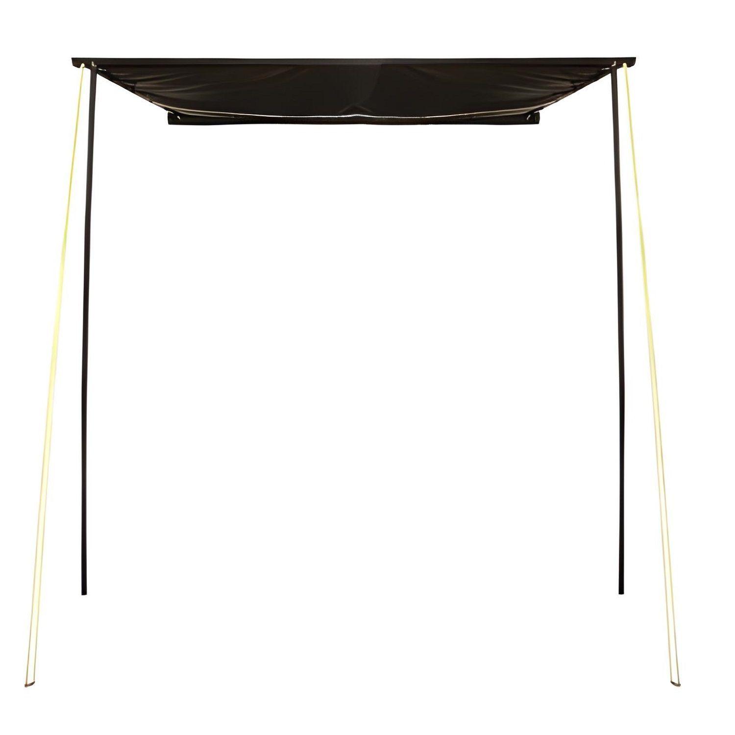 Toldo Lateral Retractil Camping 2x2 Negro-3