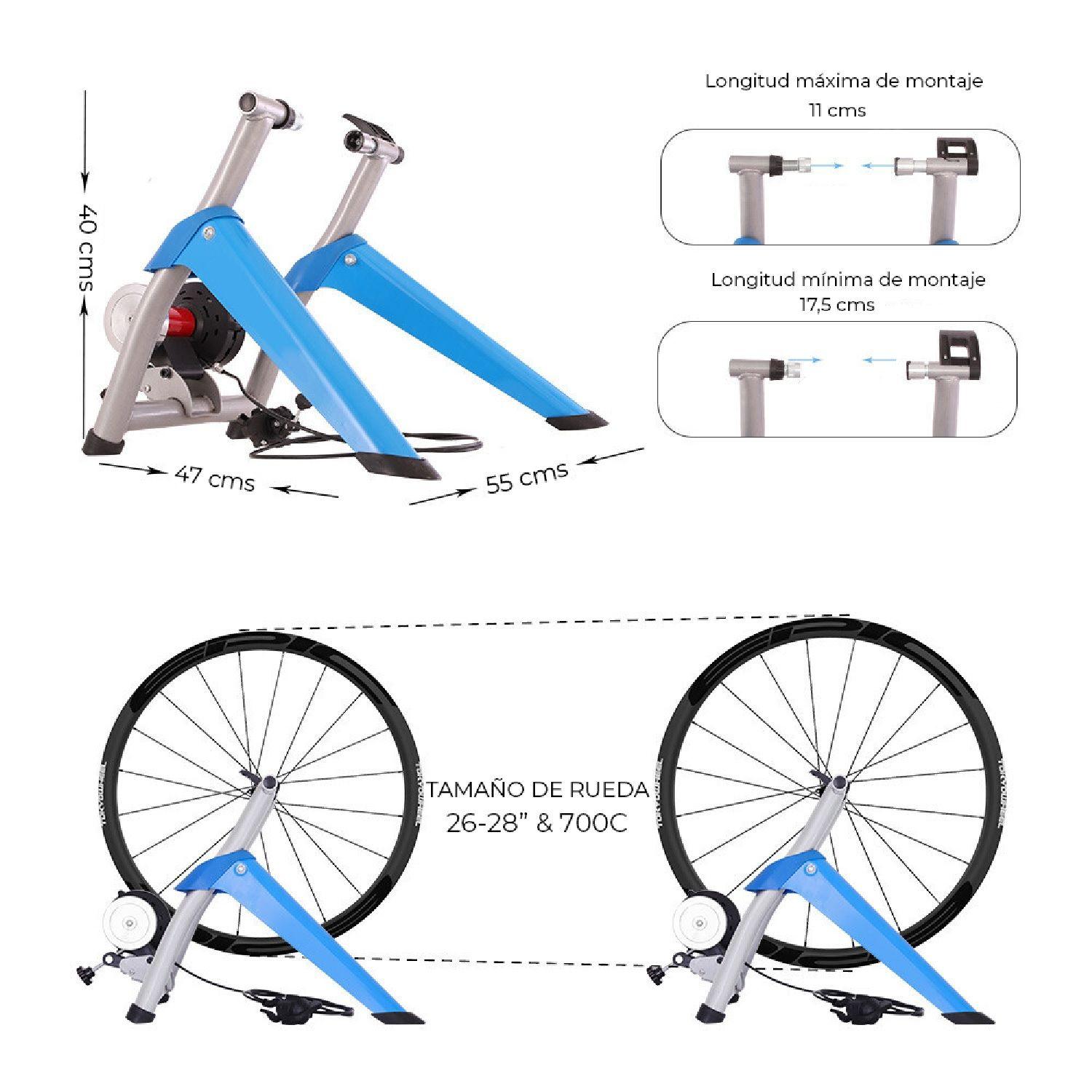 Rodillo de Bicicleta Magnético Rout-4