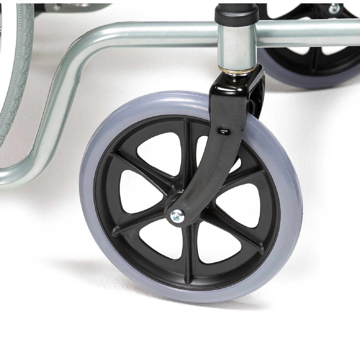 Silla de Ruedas Standard Plegable Negro-3