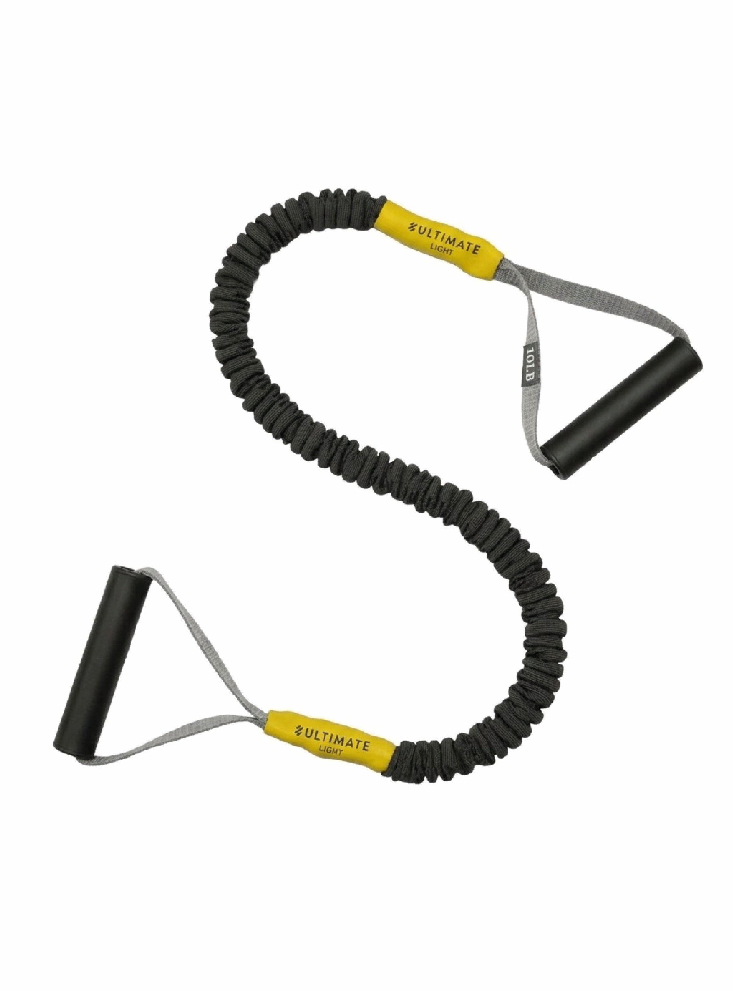 Banda de Resistencia Elástica Elite con cubierta y agarres – Light 10LB-1
