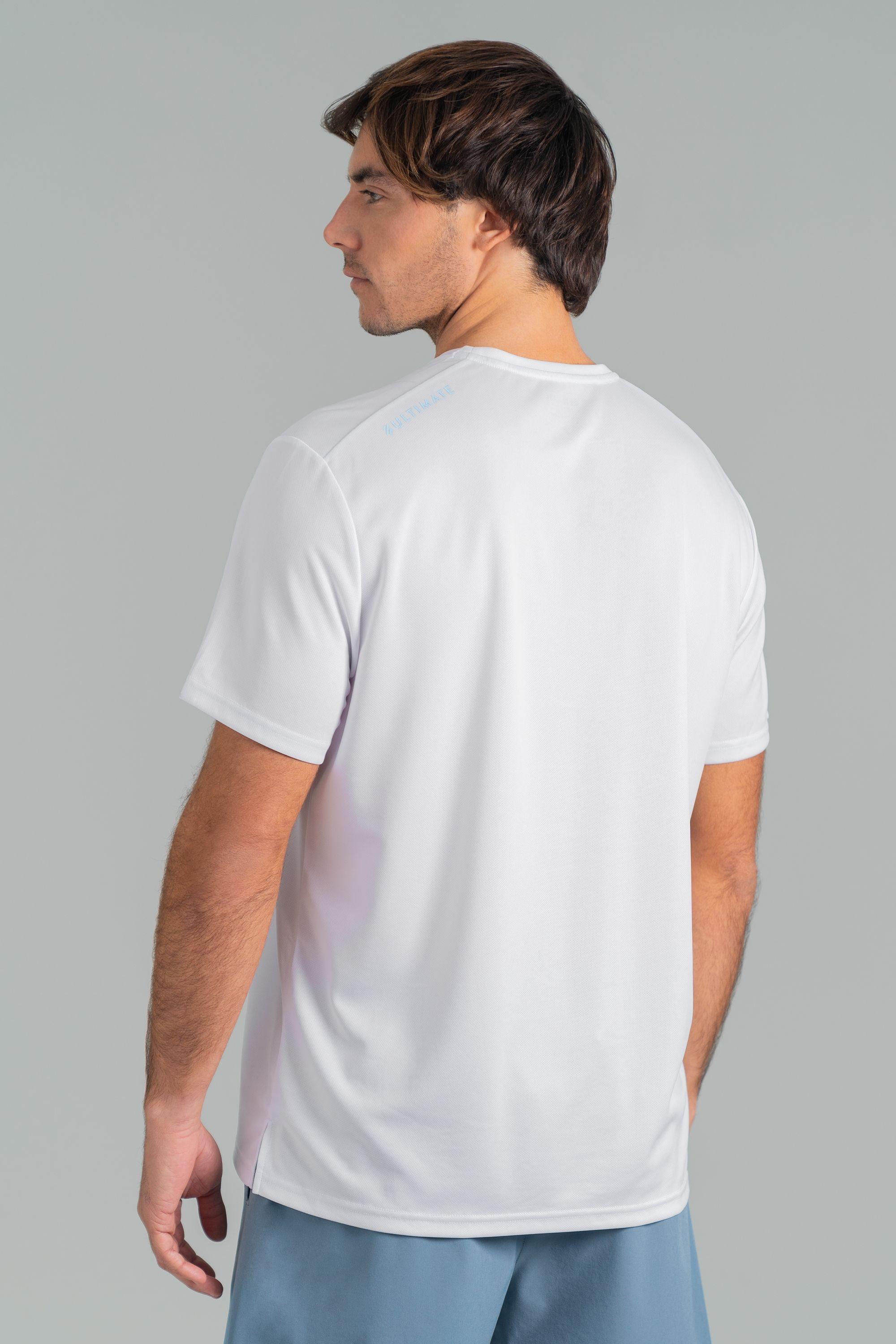 Ultimate Polera MC Sport Hombre White-1