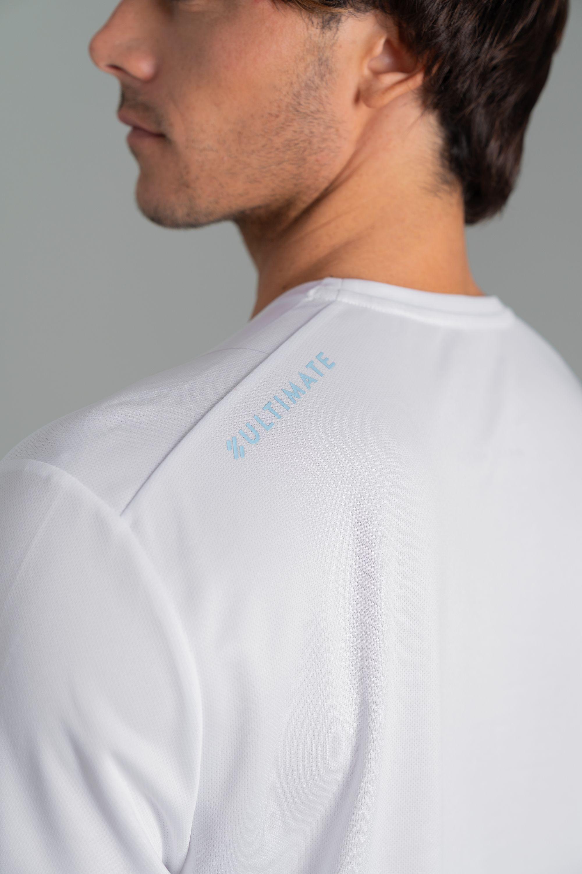 Ultimate Polera MC Sport Hombre White-2