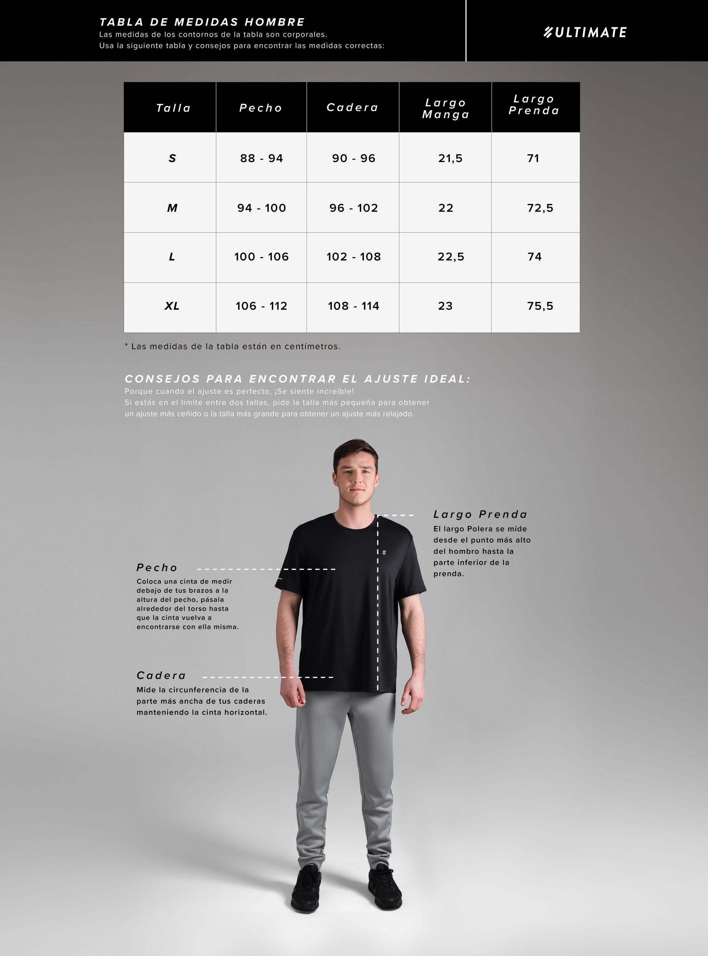 Ultimate Polera MC Sport Hombre White-3