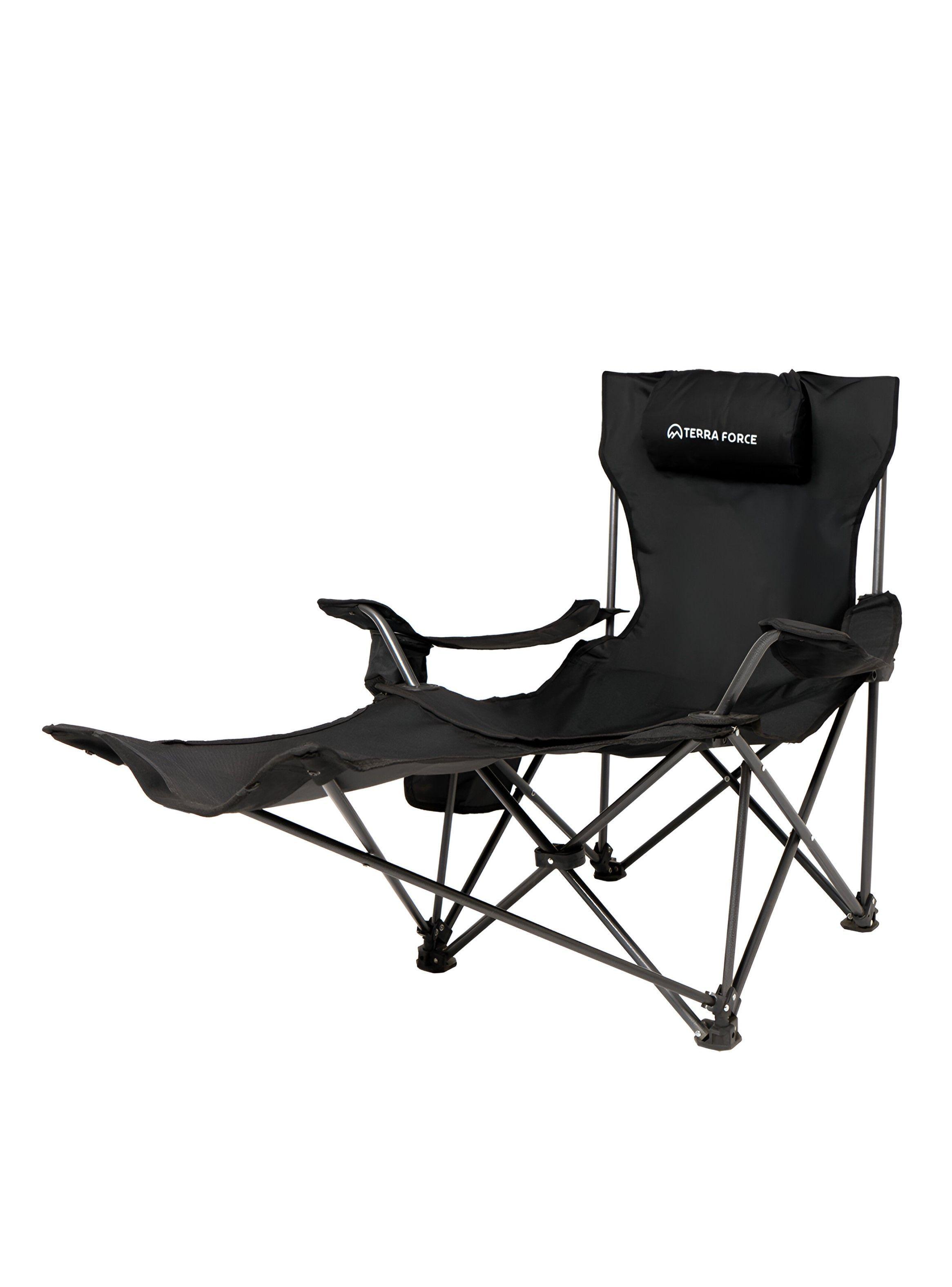 Silla Plegable Camping con Apoya Brazos y Pies Premium-0