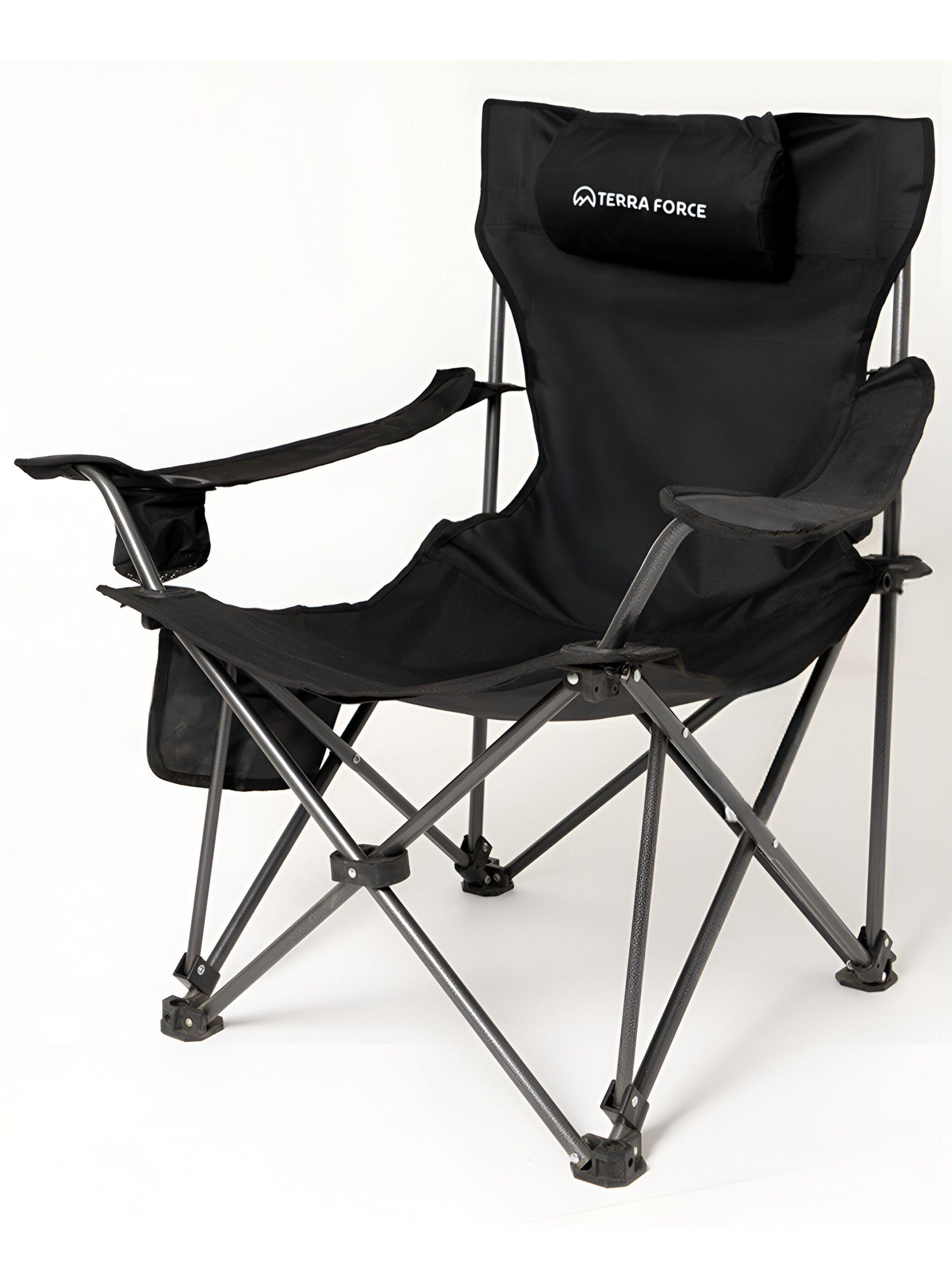 Silla Plegable Camping con Apoya Brazos y Pies Premium-4