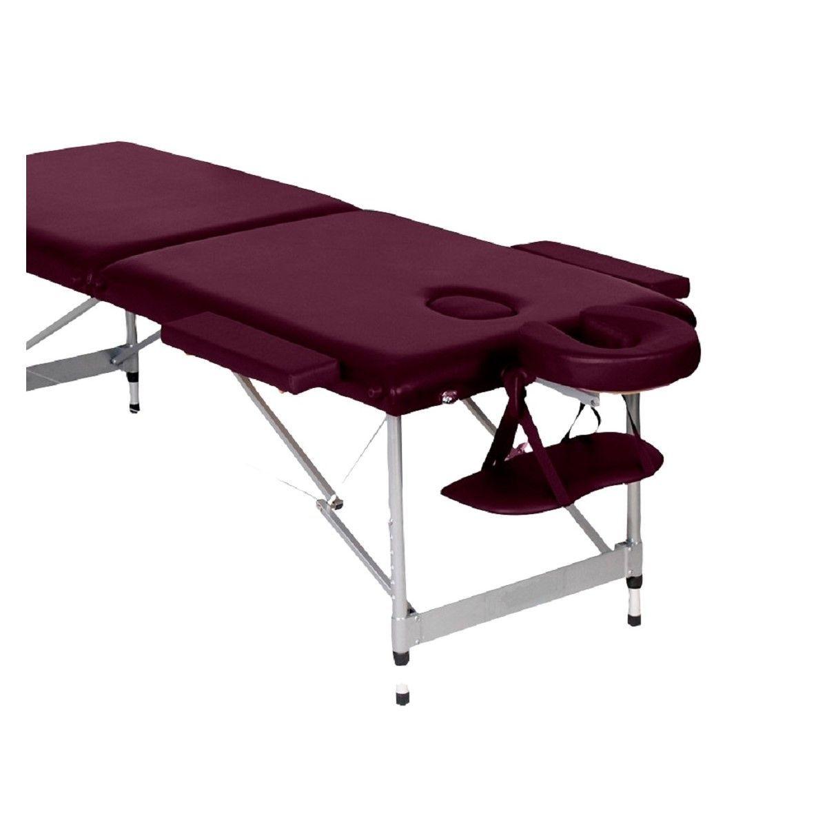 Camilla Plegable A1 Pro Burdeo-1