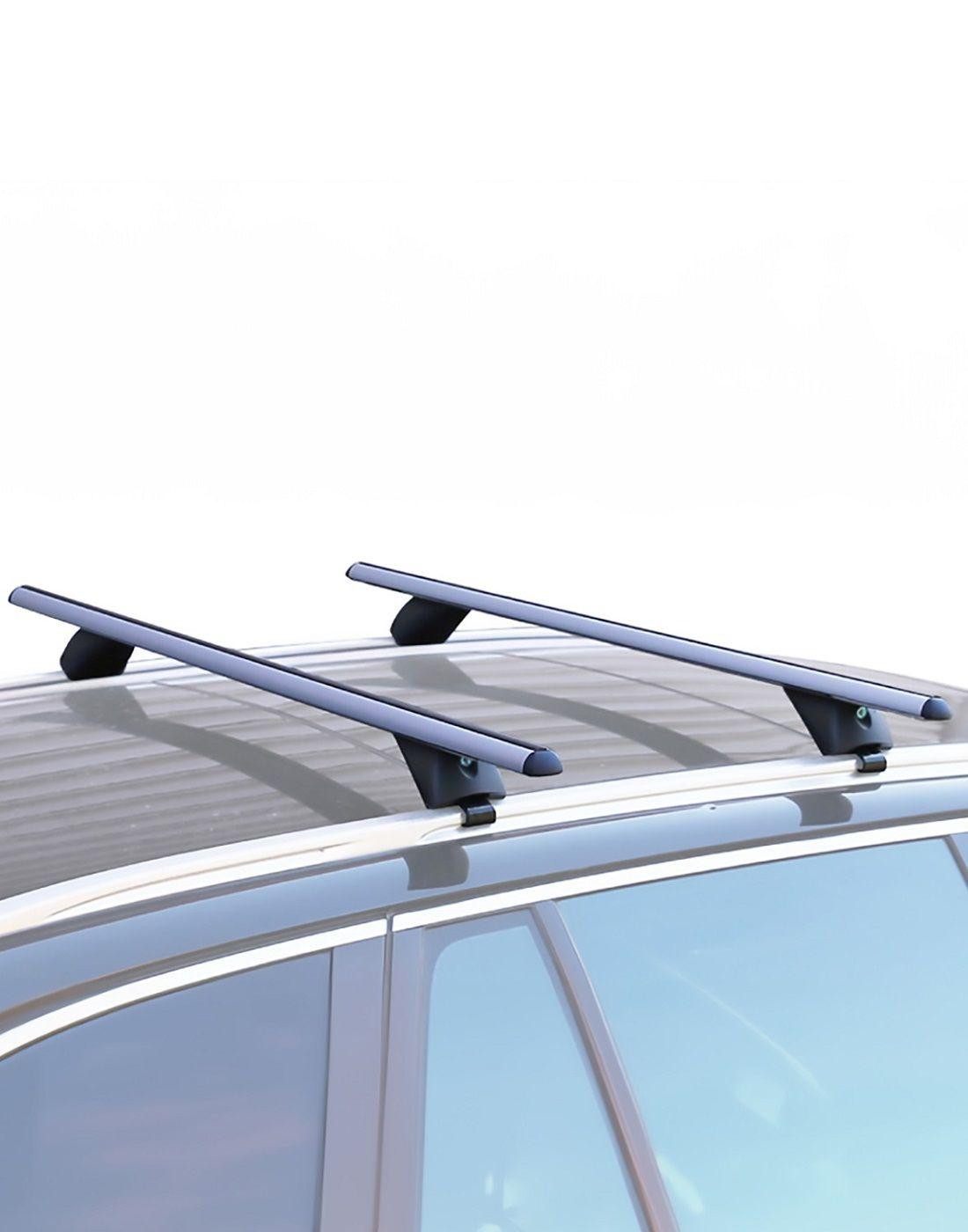 Barras de Techo Transversales Ajustables 130cm 90kg - Railing Integrado-1