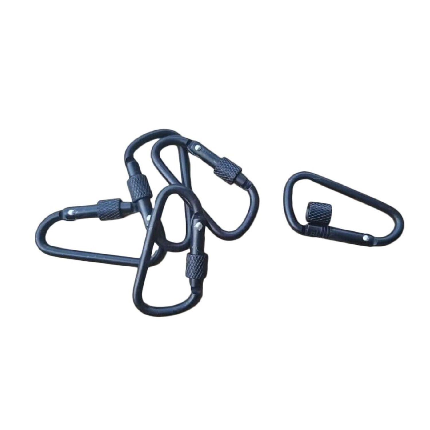 Mosquetón Con Seguro Black-1