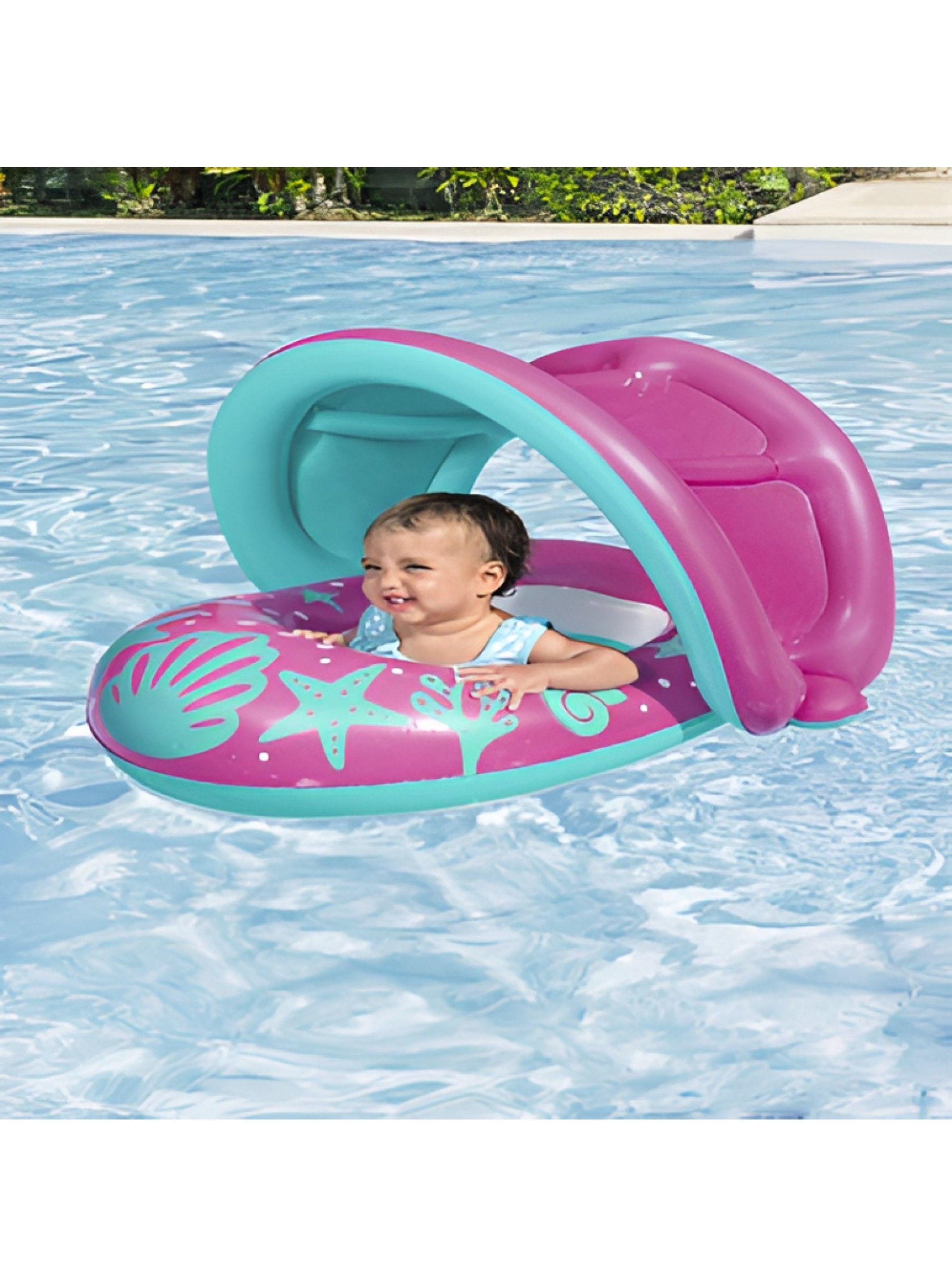 Flotador asiento para bebe Rosa - Bestway-2