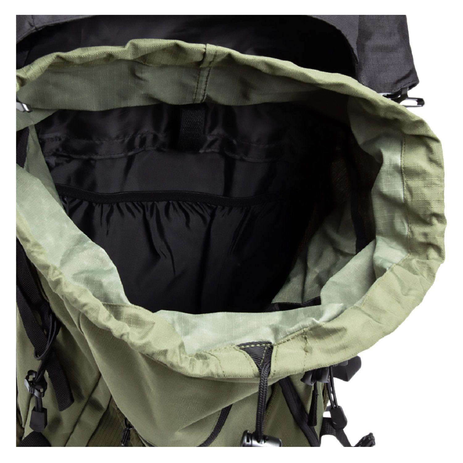 Mochila Outdoor Navarino 45L Verde-7