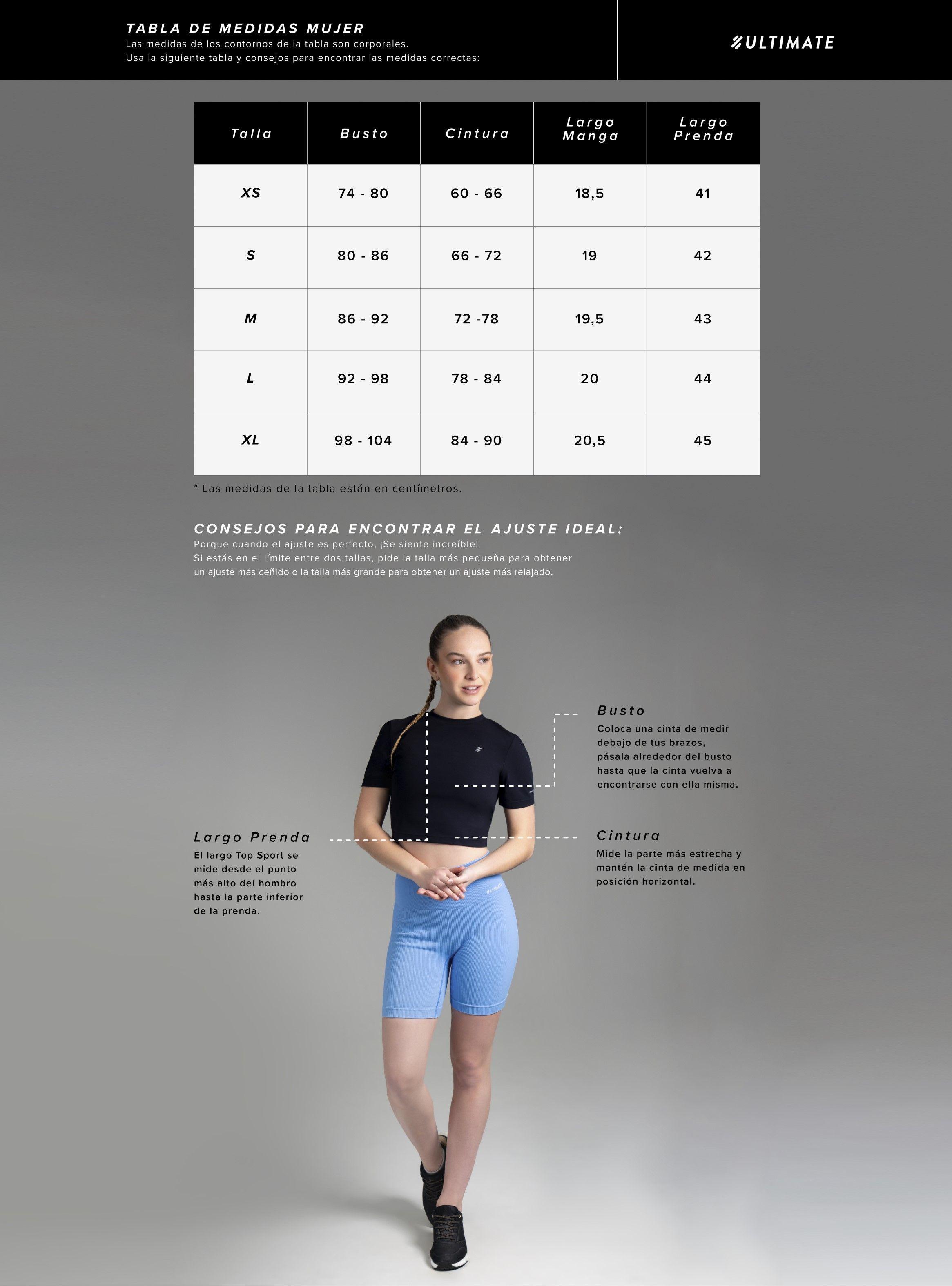 Ultimate Top Sport Mujer MC Black-6