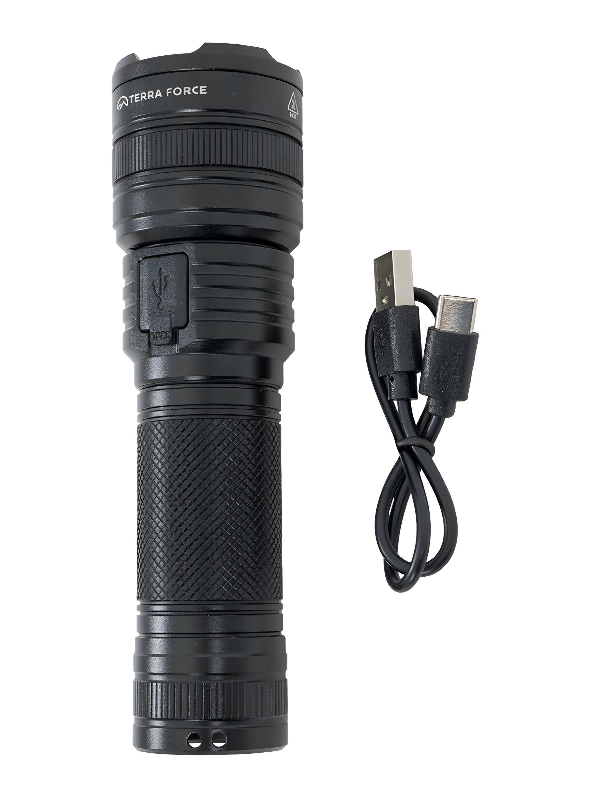 Linterna De Mano 400 Lumens Recargable-4