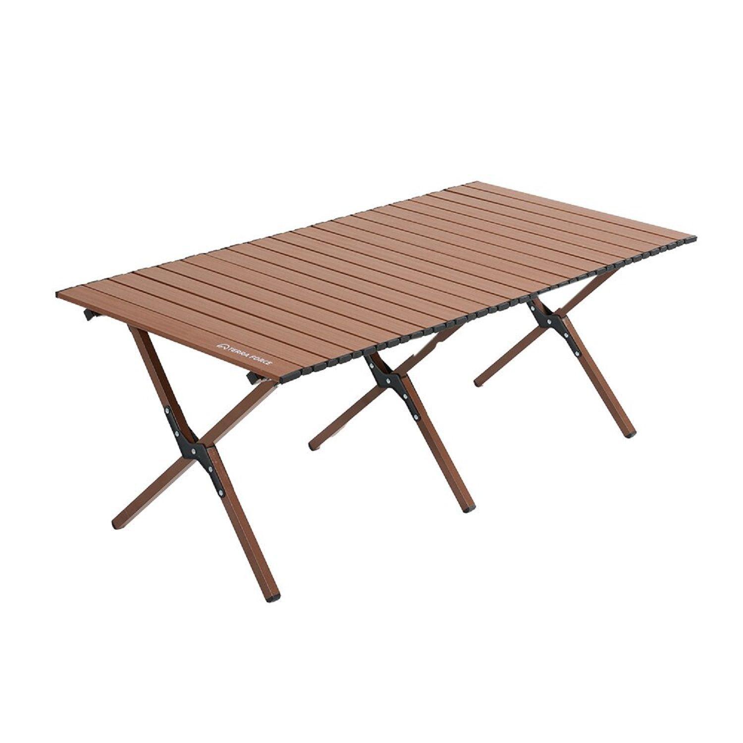 Mesa Plegable Camping Licanray Café Oscuro-0