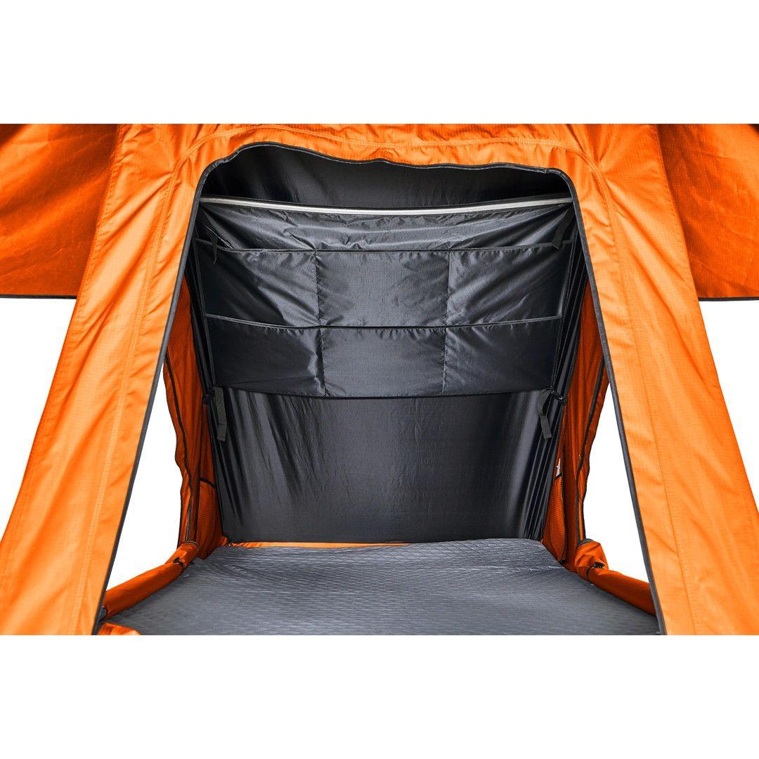 Carpa De Techo Elqui 2 Personas Base Naranja Cubierta Gris-3