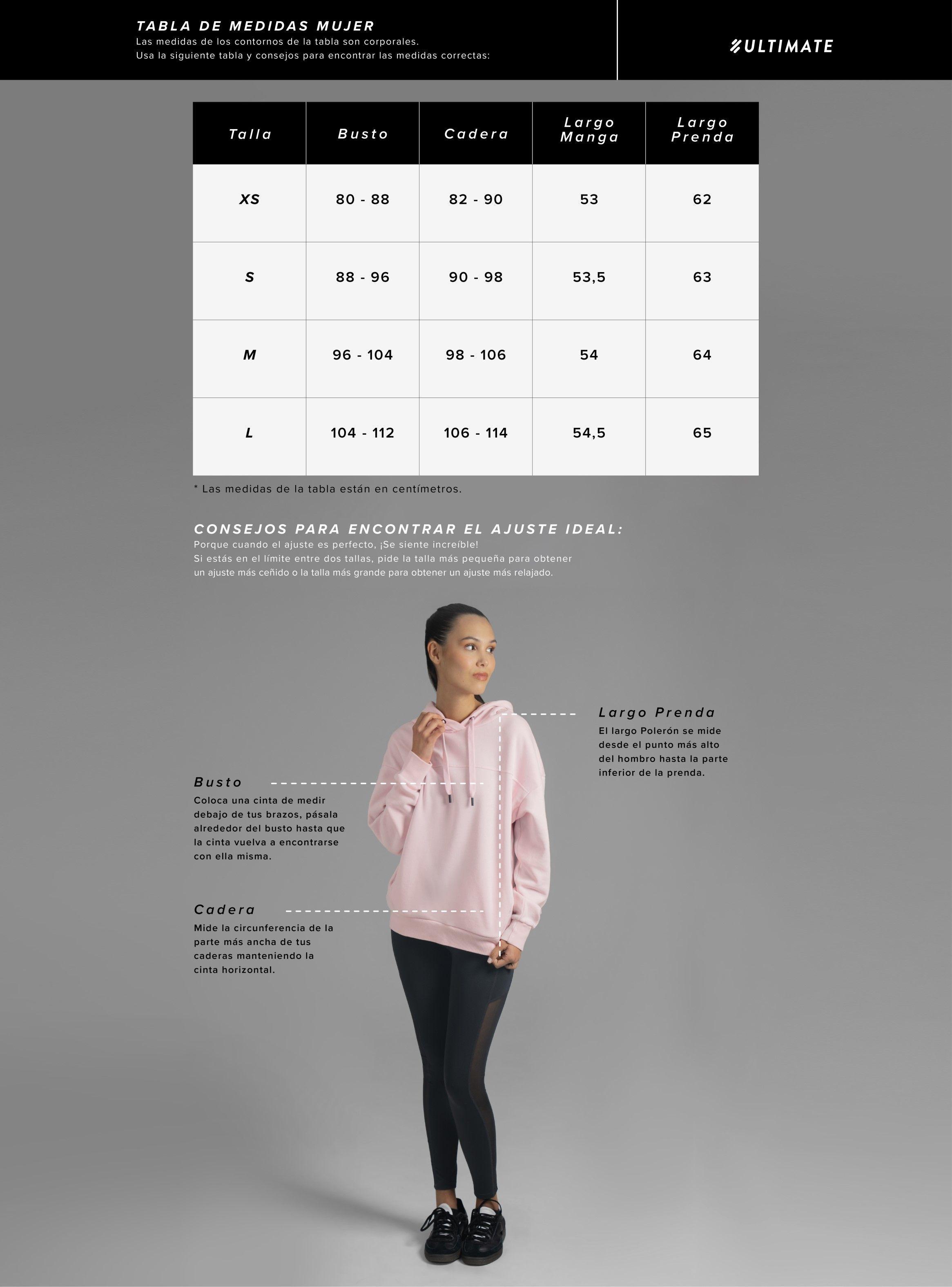 Ultimate Hoodie Regular Mujer Rose-4