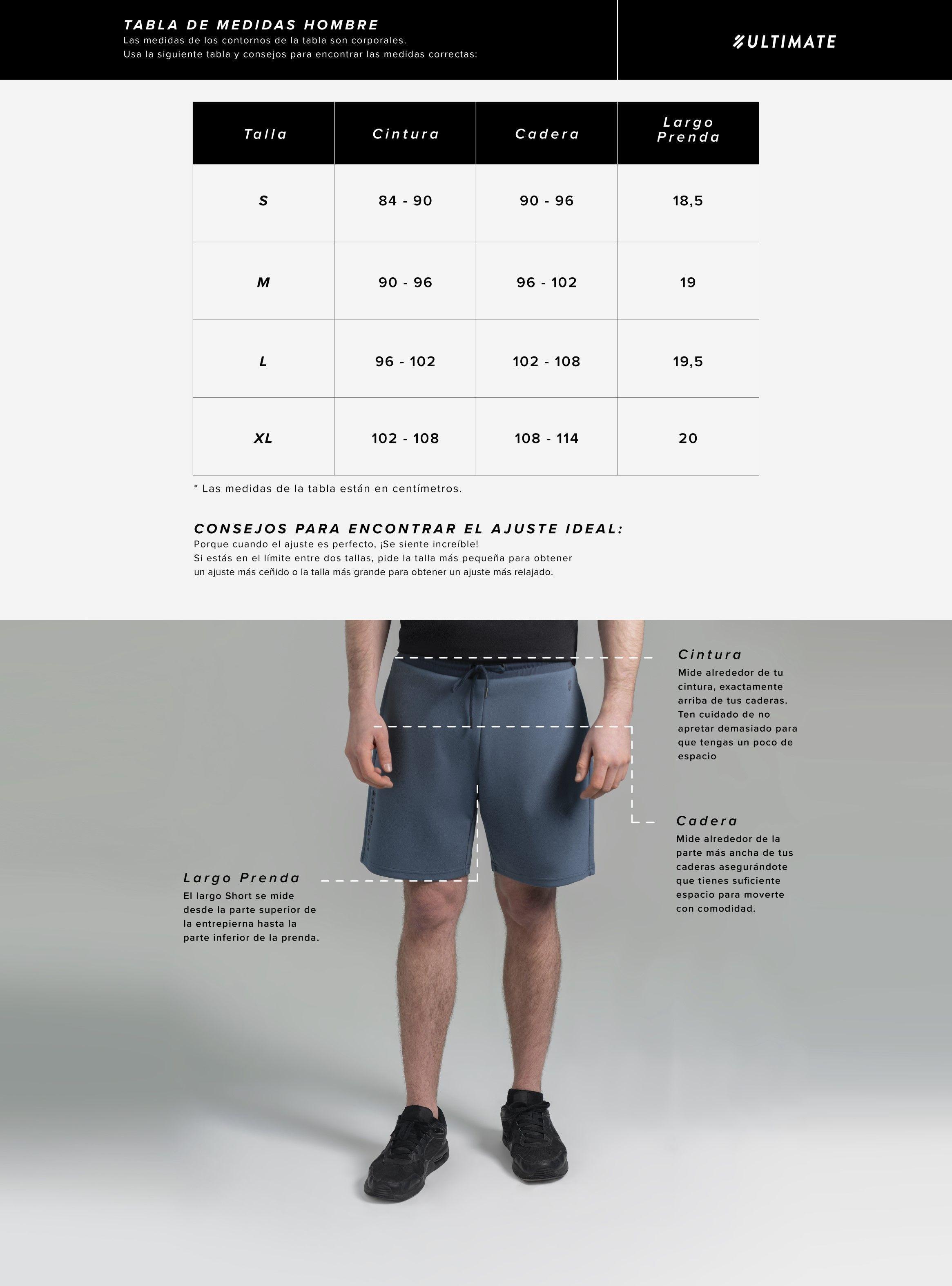 Ultimate Short Hombre Blue Horizon-3