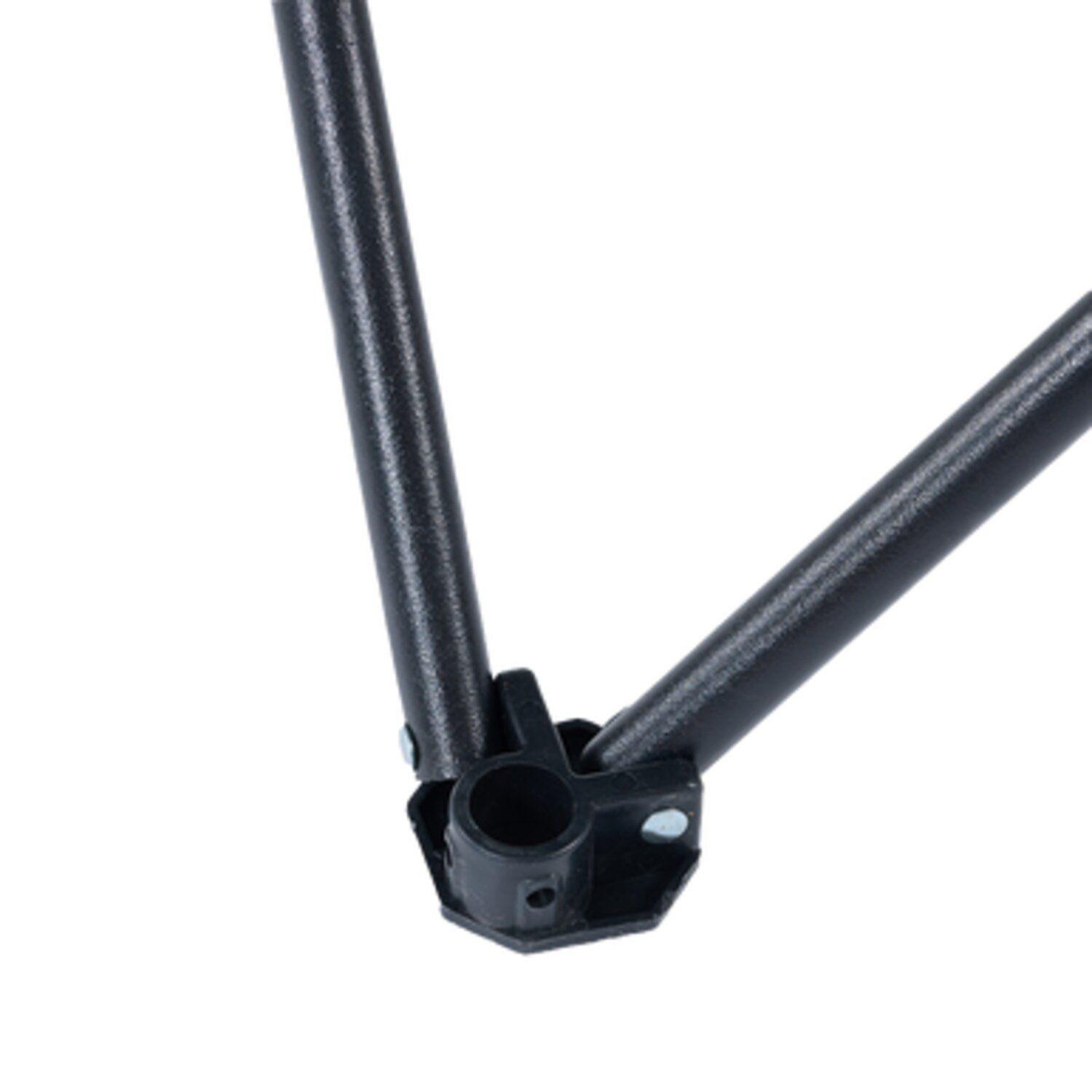 Silla Plegable Camping Con Apoya Brazos Negro-3
