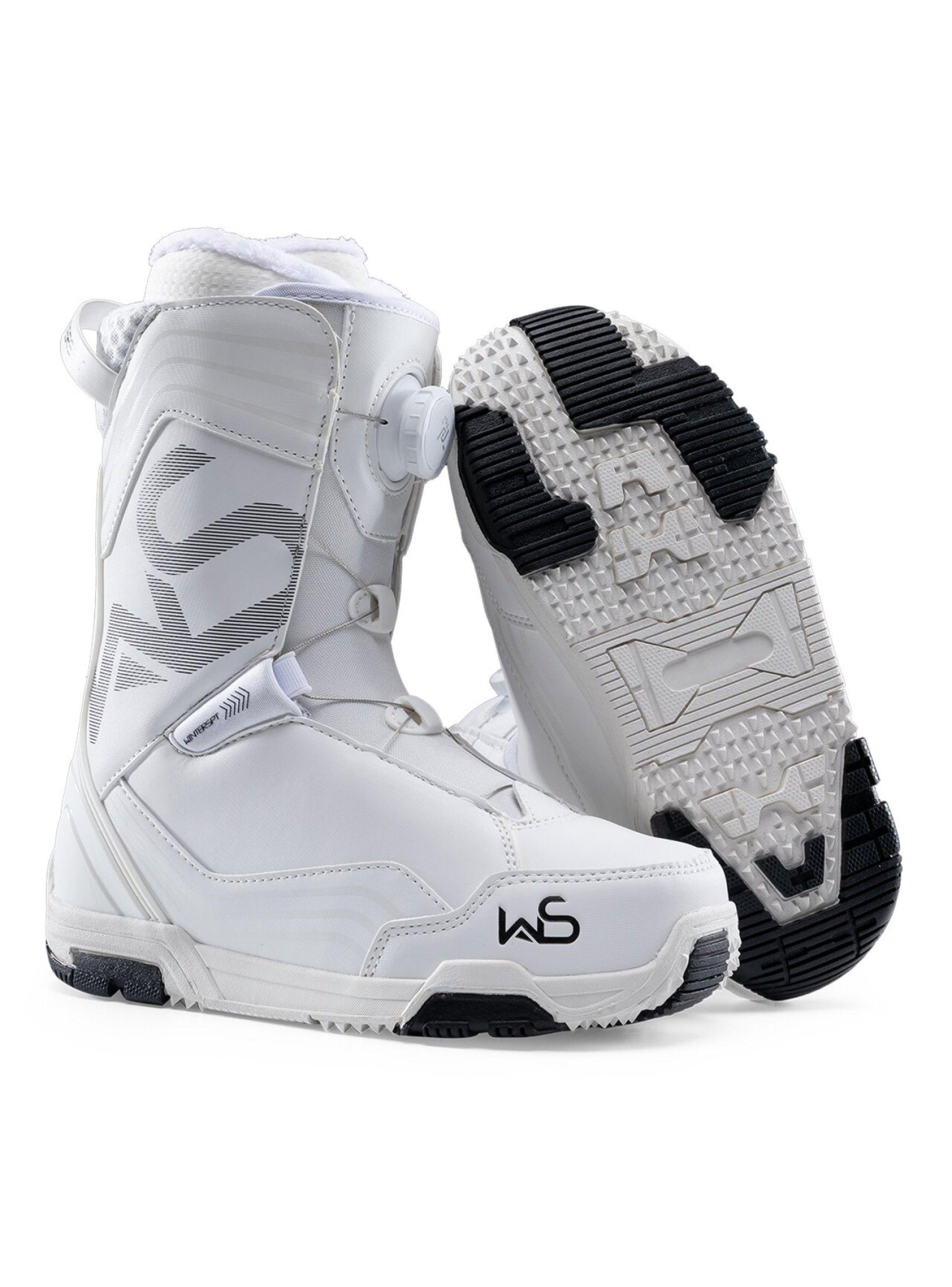 Botas de Snowboard Knob Series Pro White-0