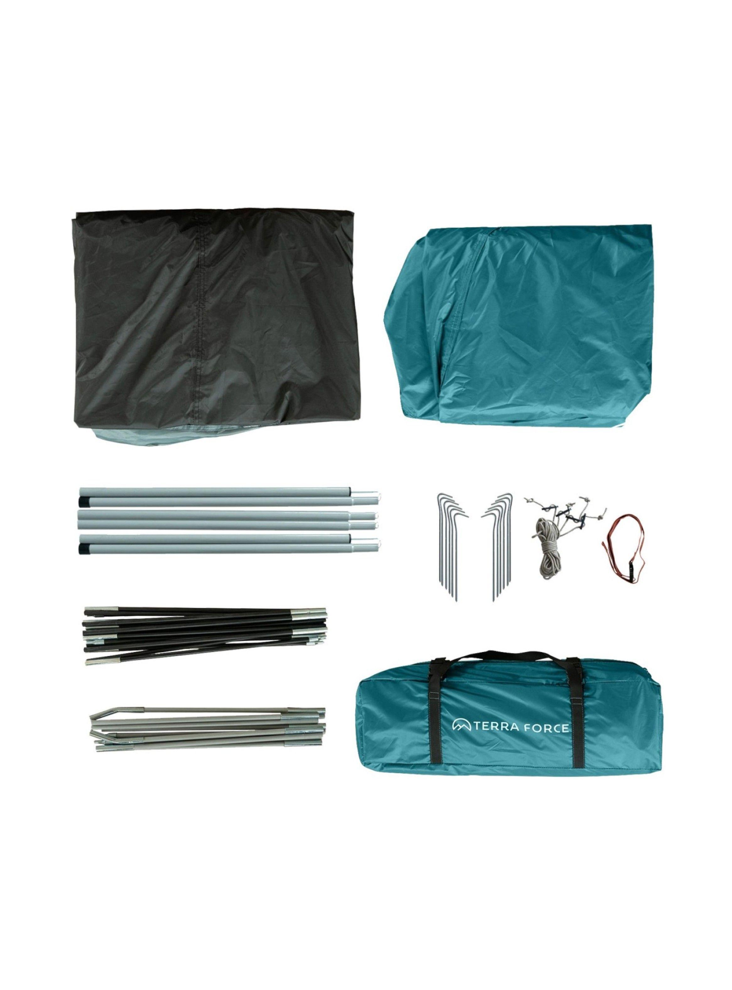 Carpa 3 Estaciones 2 Personas Storm Guard 3k Petróleo-4