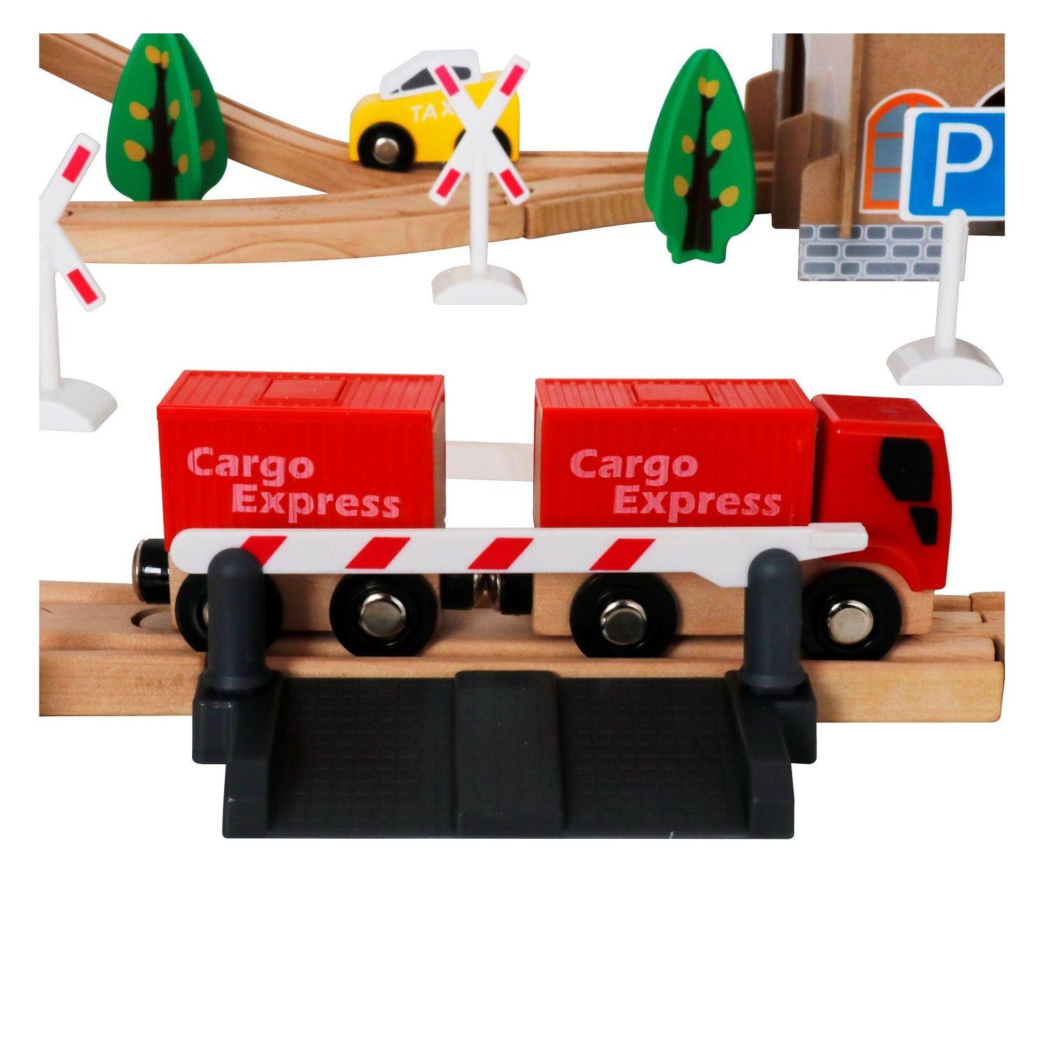 Set Pista Trenes Con Batería-6