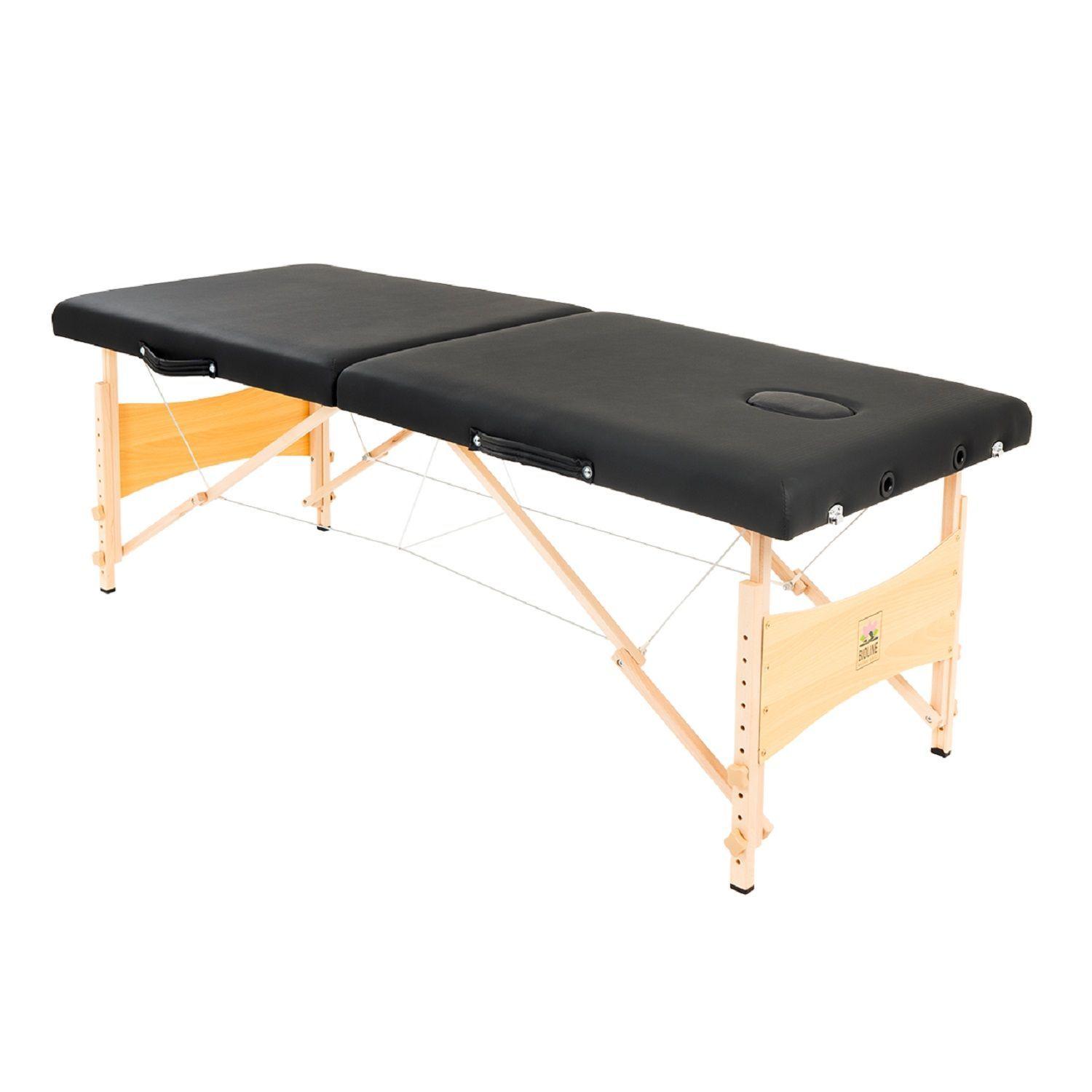 camilla plegable bioline lite negro-0