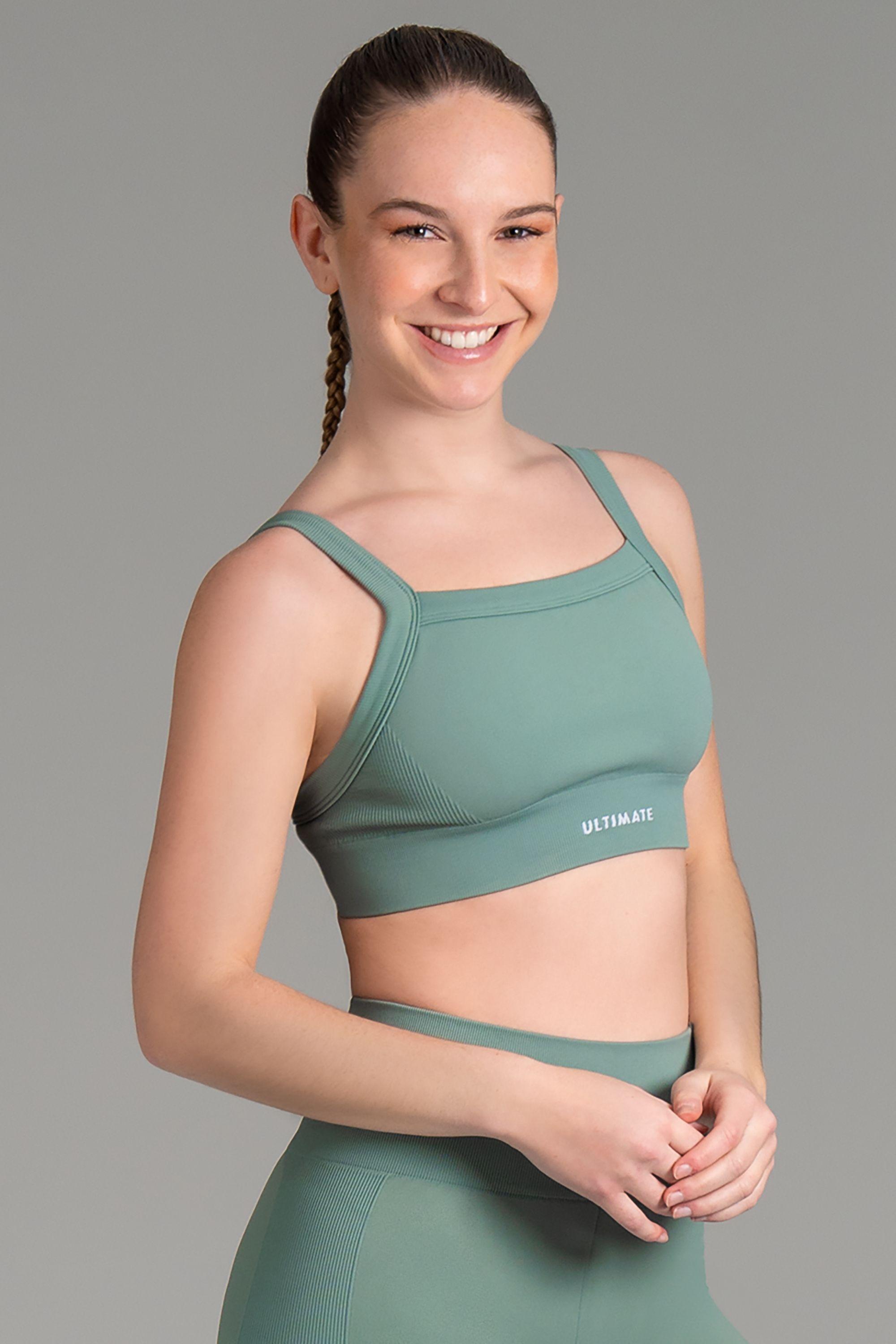 Sports Bra Botanical Green-0