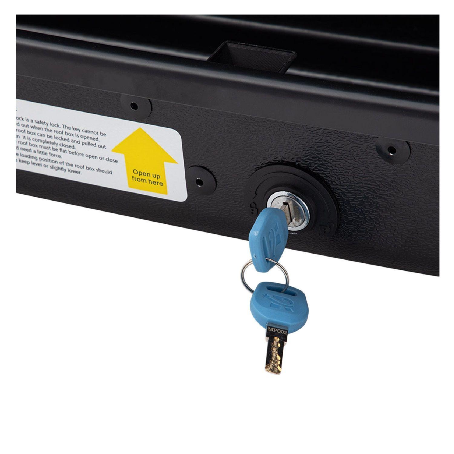 Portaequipaje Carbón 460L Anclaje Rápido-7