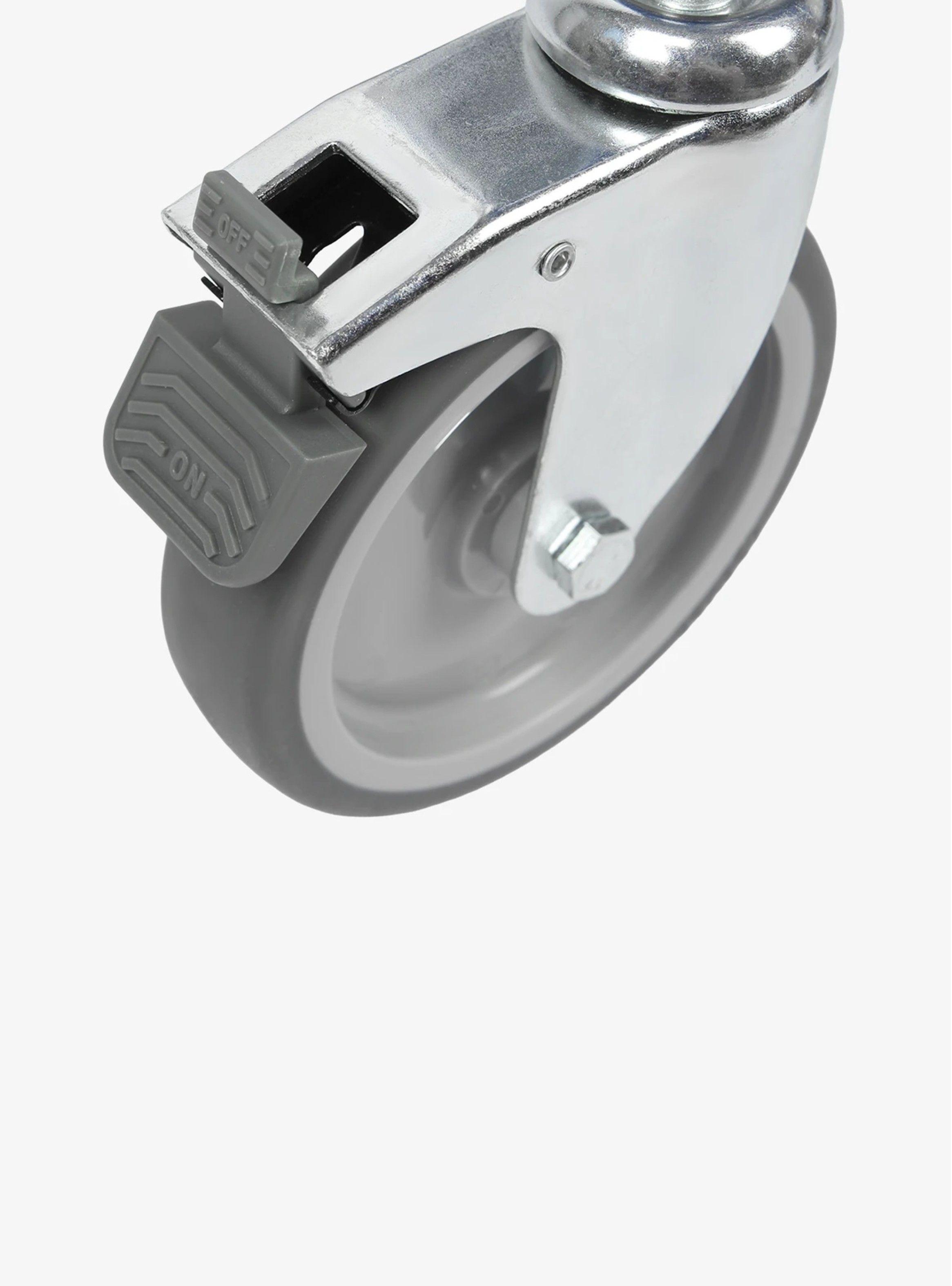 Silla de Baño con Ruedas - Acero-3