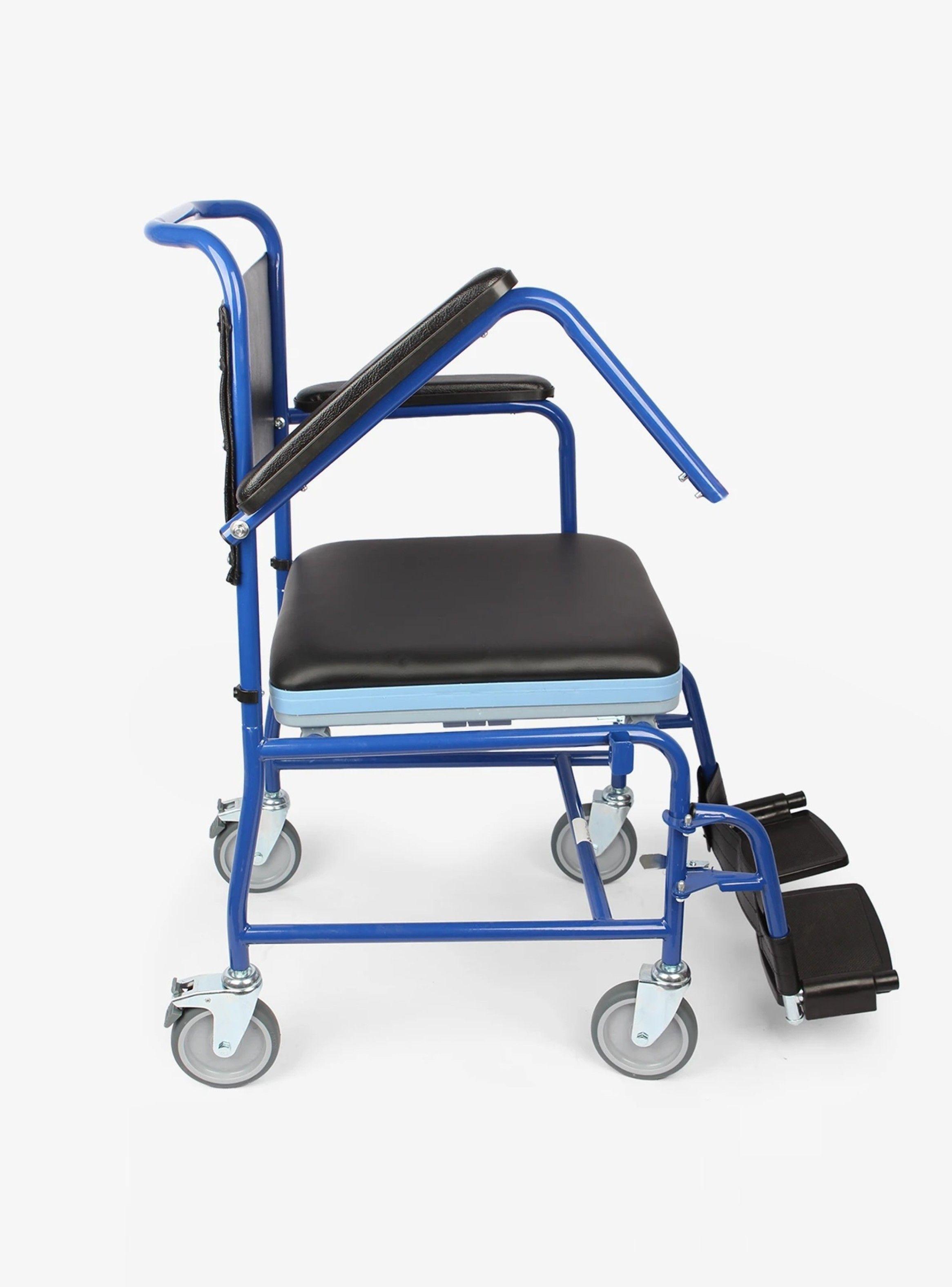 Silla de Baño con Ruedas - Acero-7