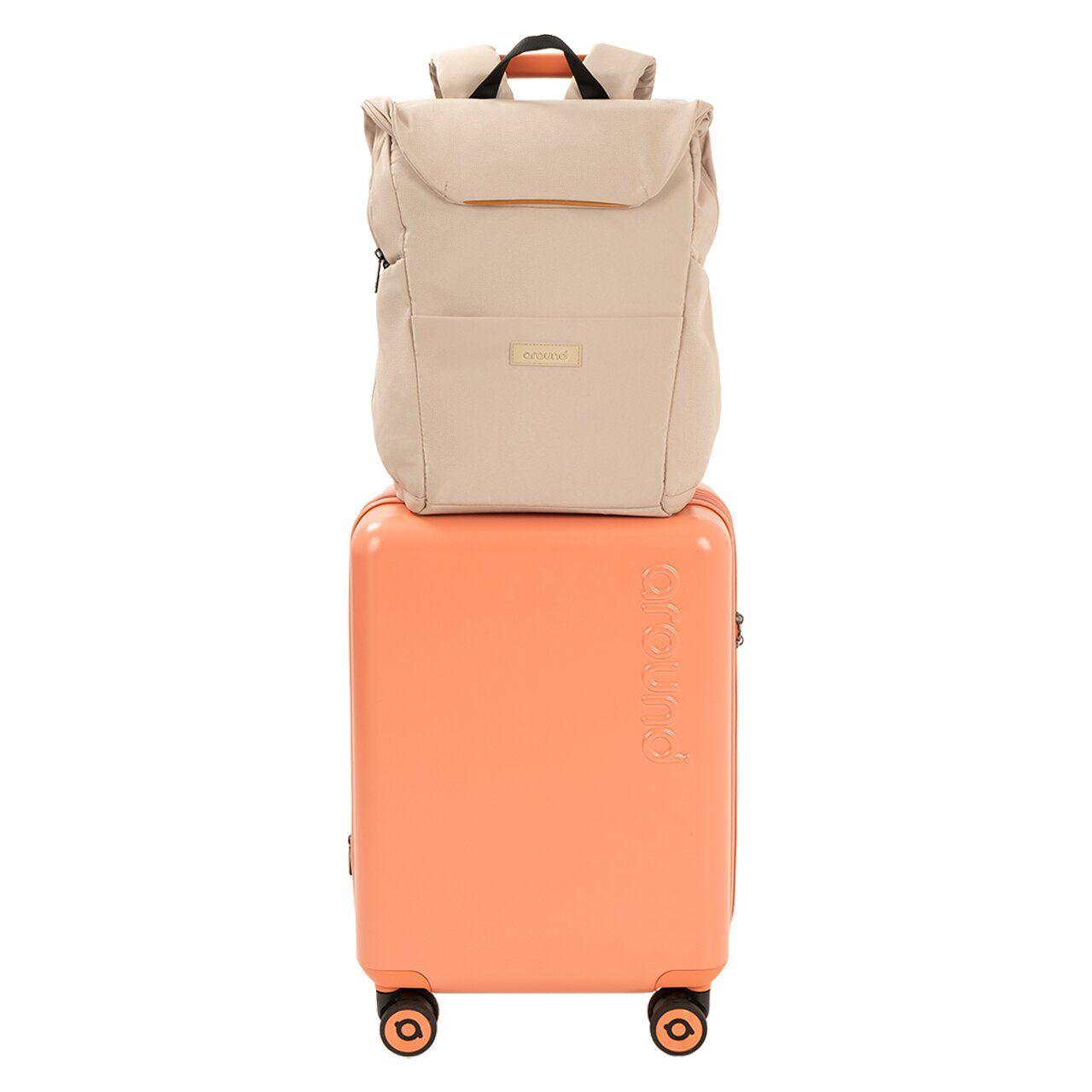 Maleta París Cabina Rosa + Mochila Worklife-0