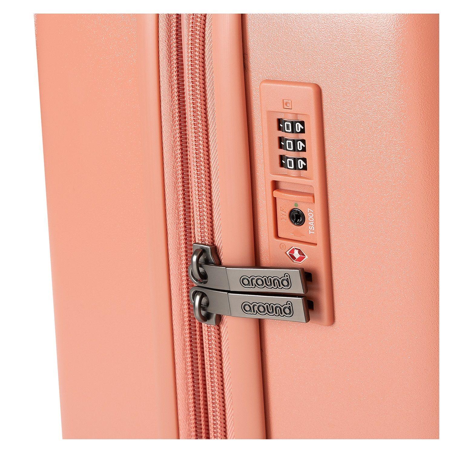 Maleta París Cabina Rosa + Mochila Worklife-4