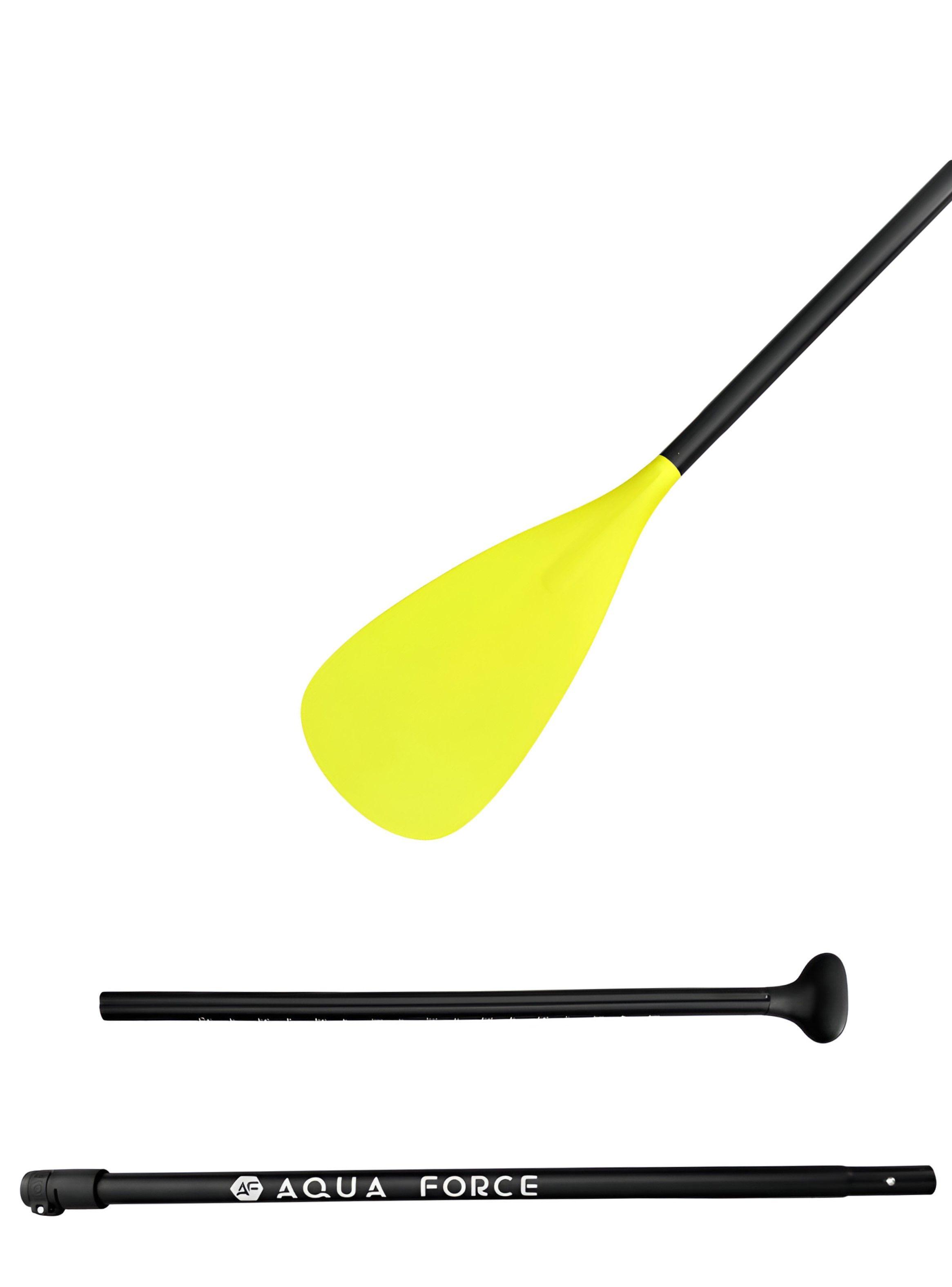 Remo Aluminio Desmontable SUP Amarillo-2