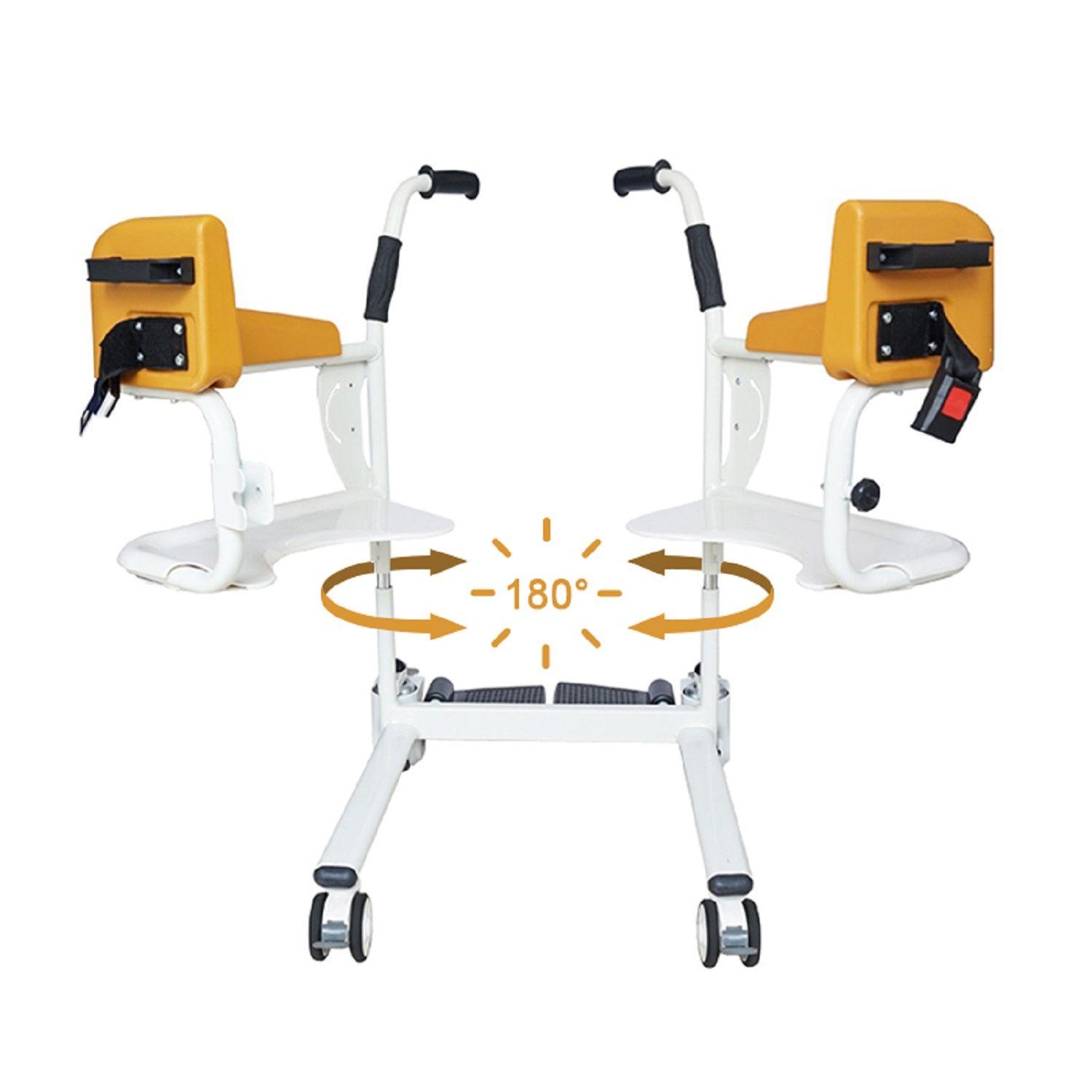 Silla de Baño y Traslado Multifunción-6