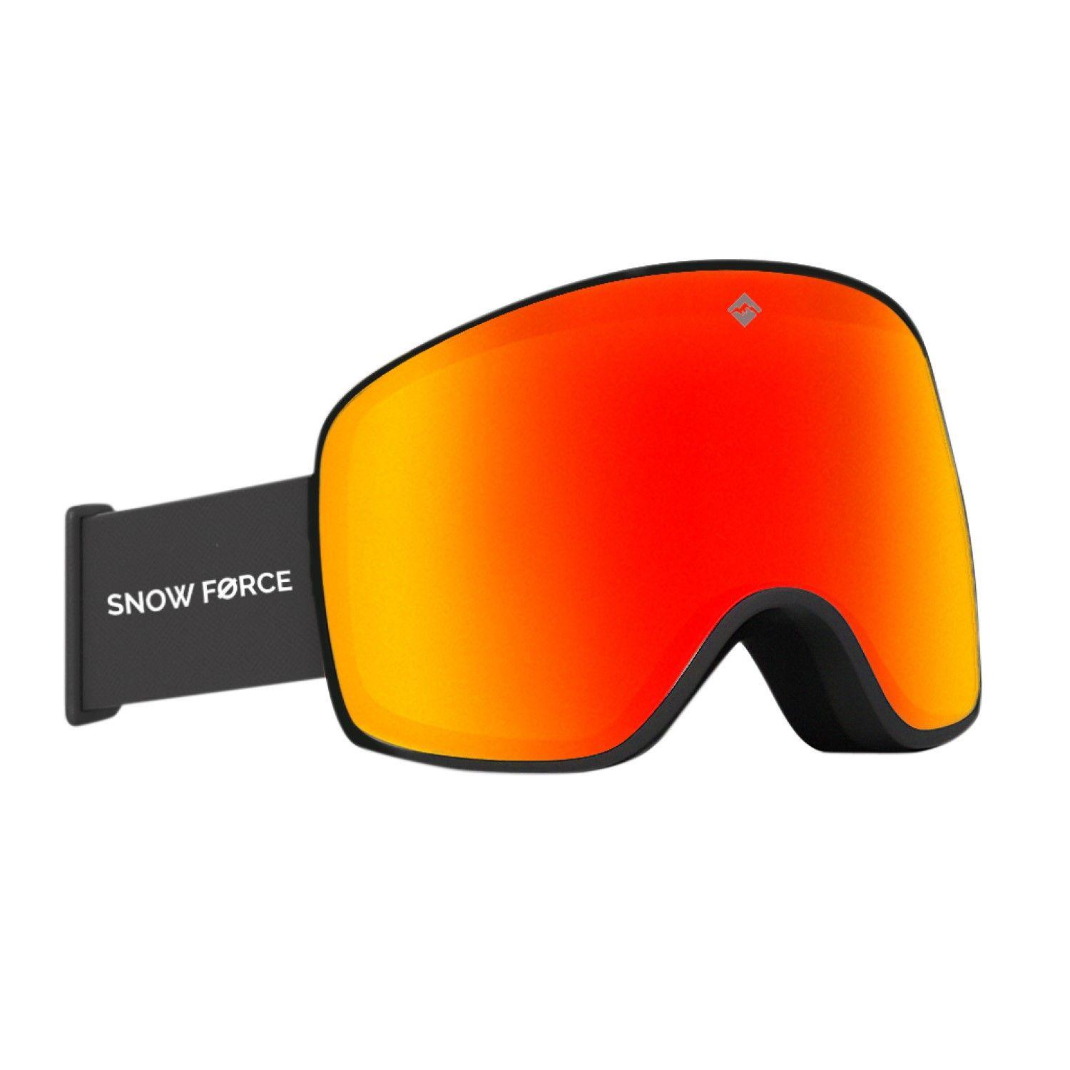 Antiparras Magnéticas Ski & Snowboard North Pole / Rojo - Negro - Negro-0
