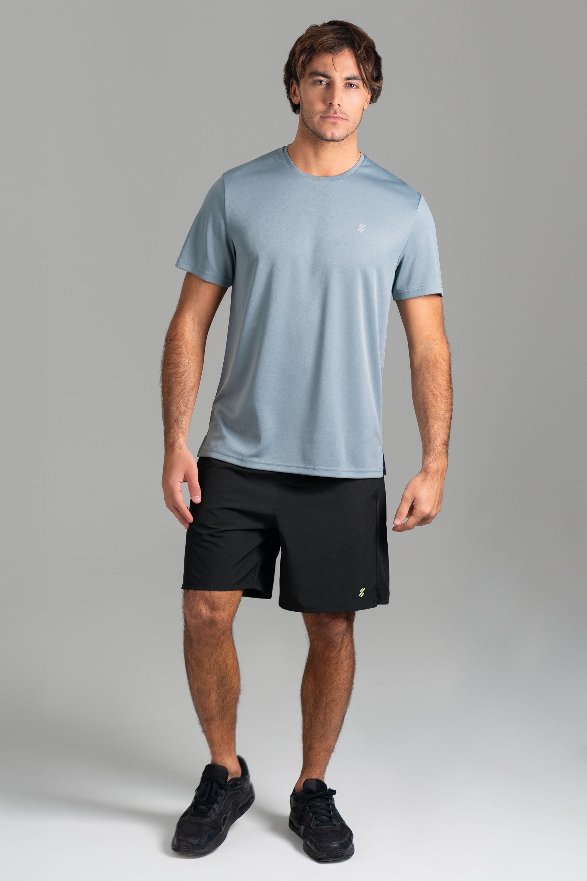 Ultimate Polera MC Sport Hombre Sky Blue-1