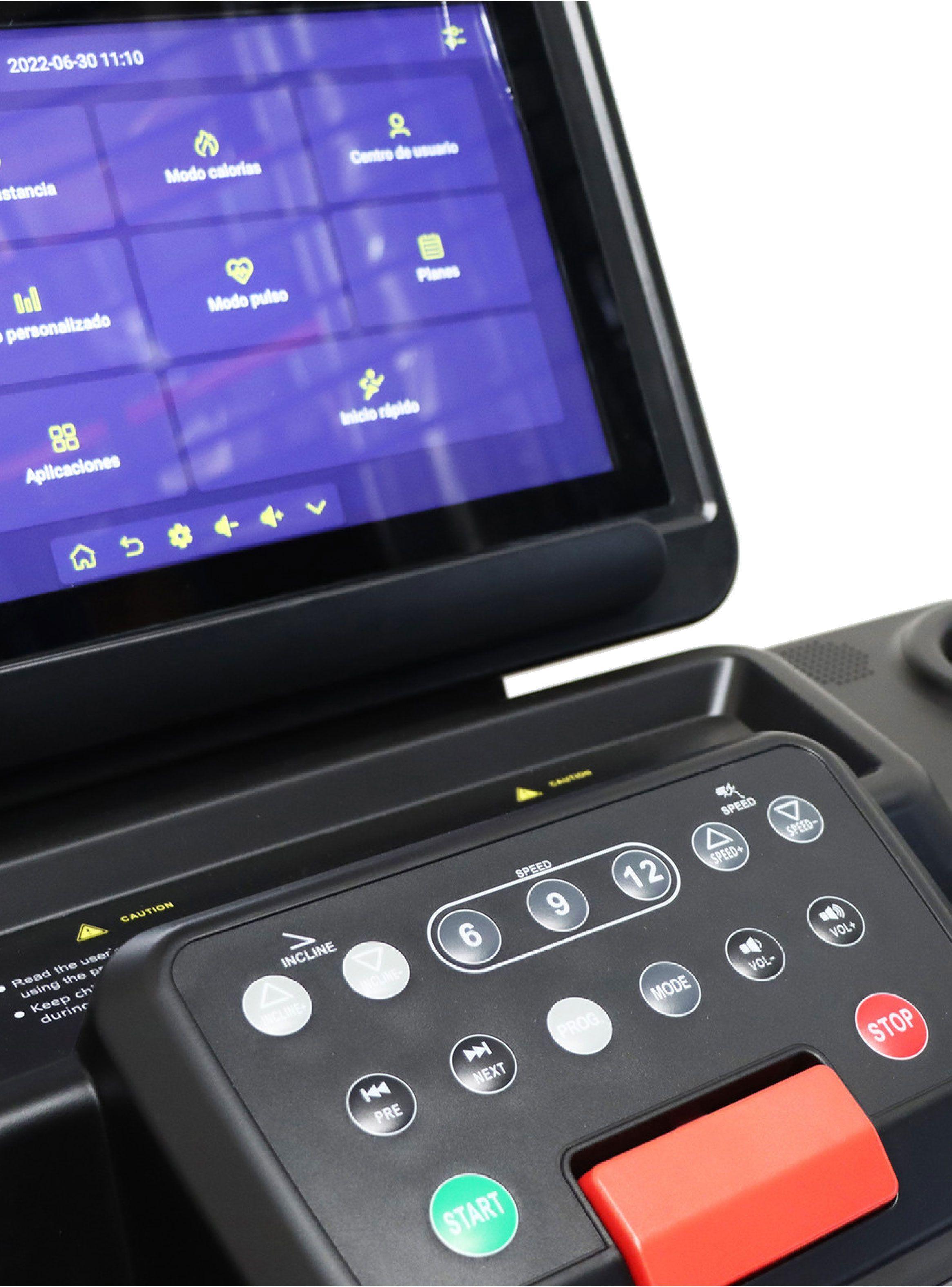 Trotadora Eléctrica Premium XT1000 Touch High Per-5