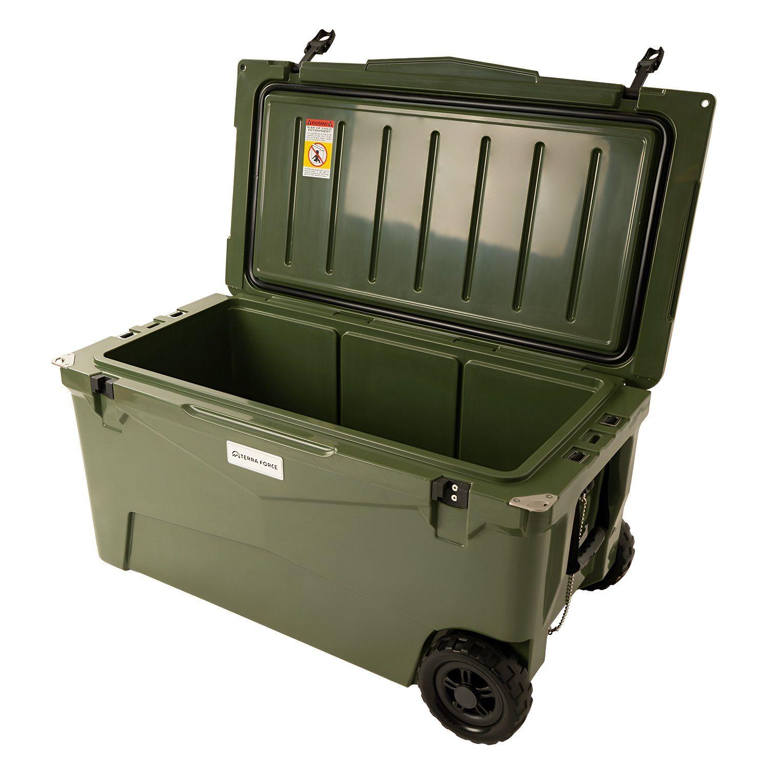 Cooler Box+Ruedas 104,1 L Militar-3