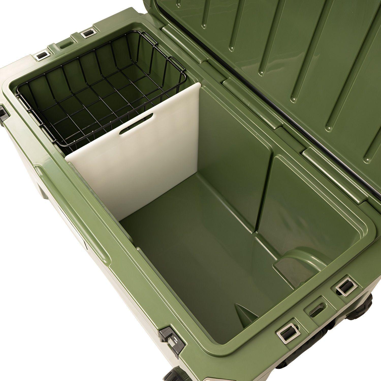 Cooler Box+Ruedas 104,1 L Militar-7