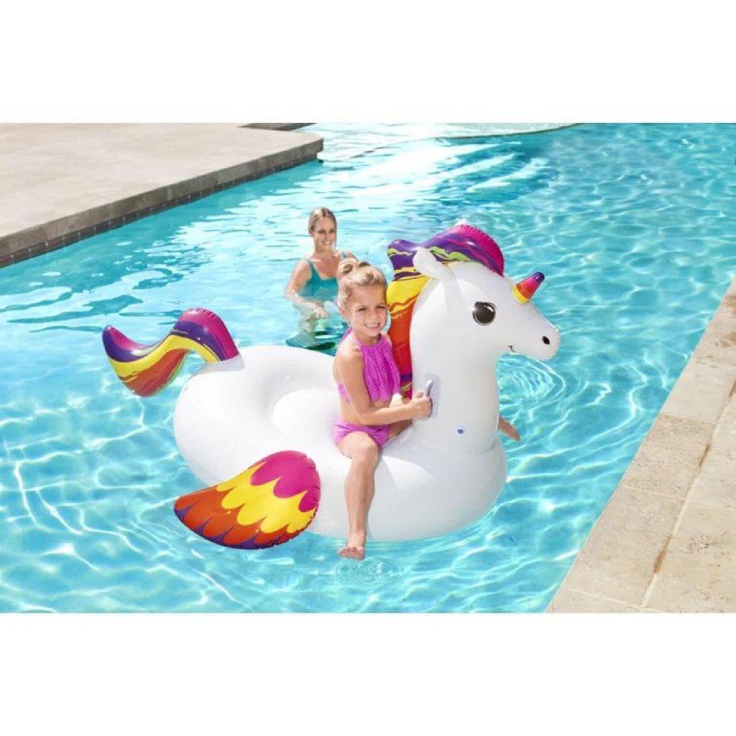 Flotador Unicornio Fantasía 155 x 119 cm Bestway-3