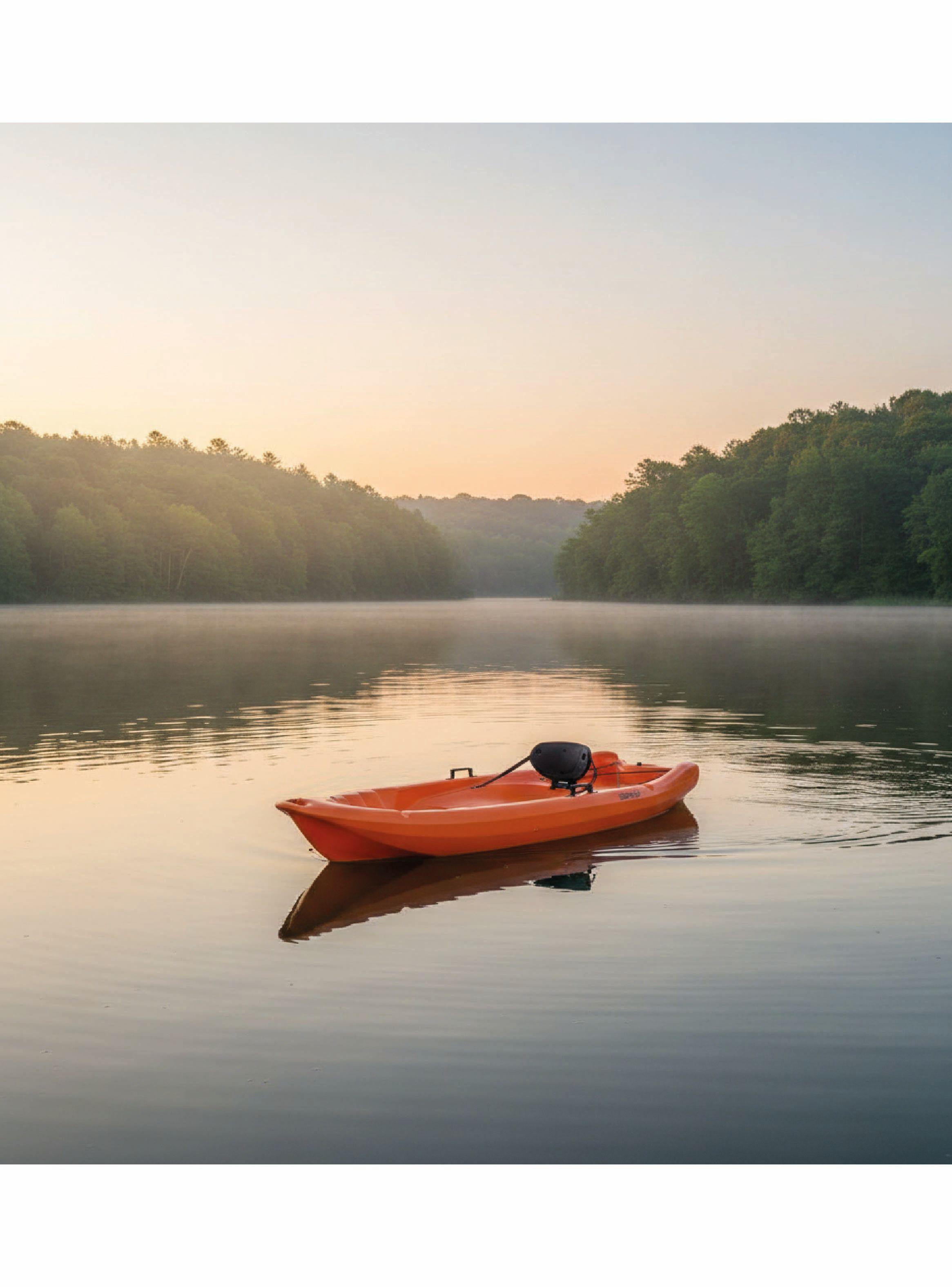 Kayak 1 Persona + 1 Niño o Mascota Sit On Naranjo-2
