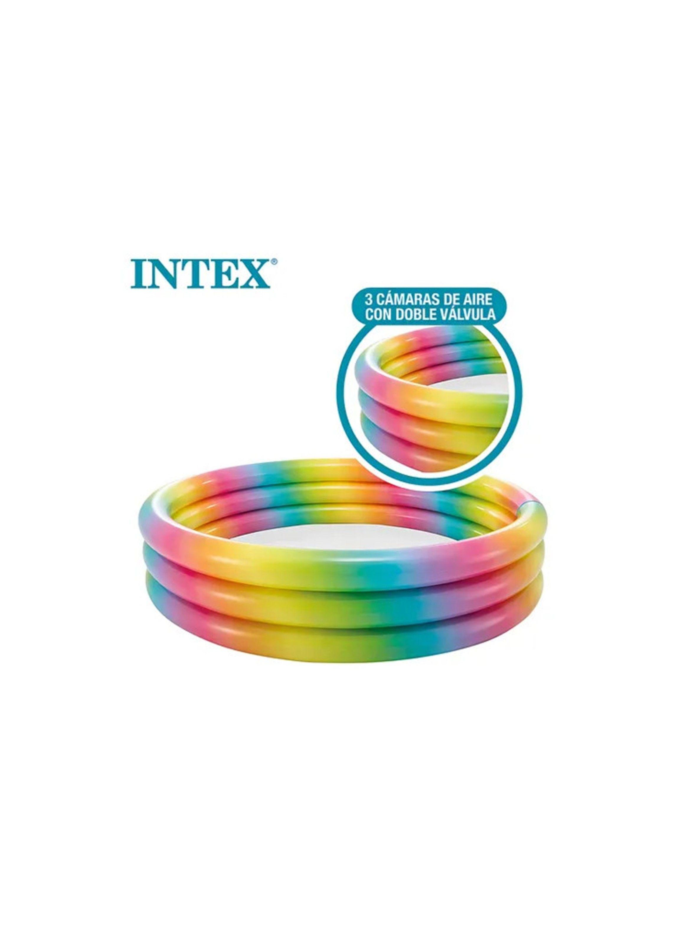 Piscina inflable redonda 168 x 38cm Intex-4