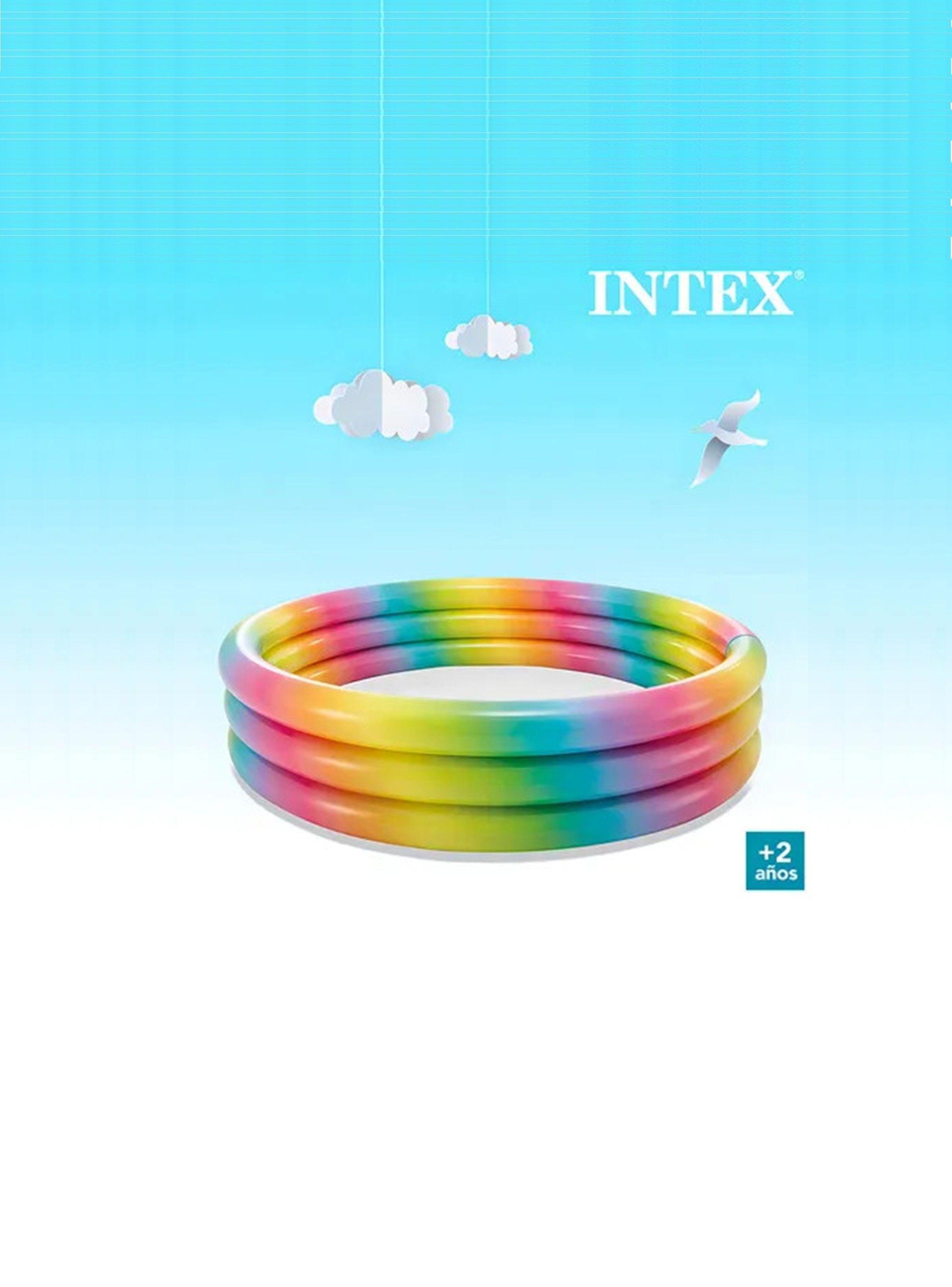 Piscina inflable redonda 168 x 38cm Intex-3