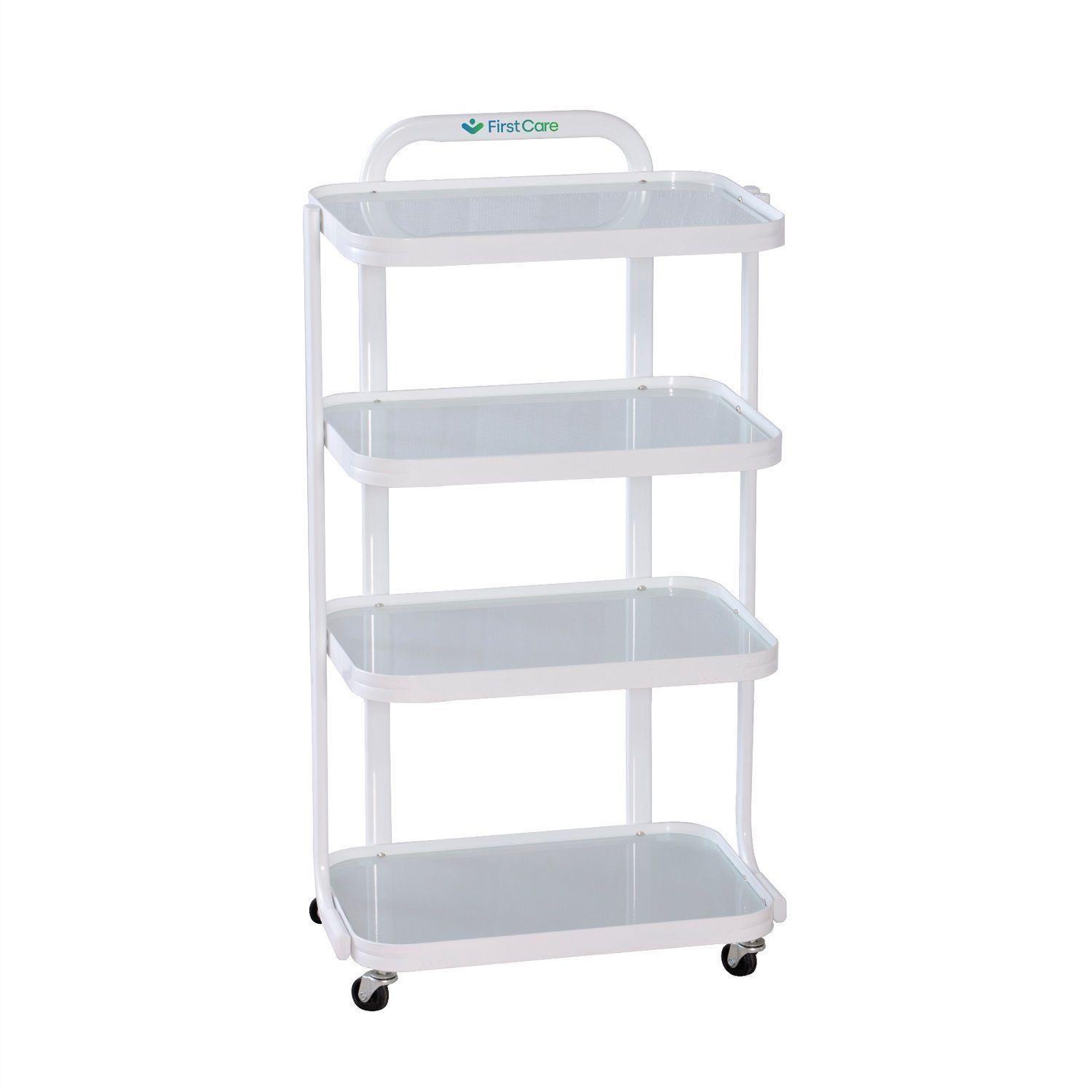 Carro Organizador Multiuso 4 Niveles Vidrio-0