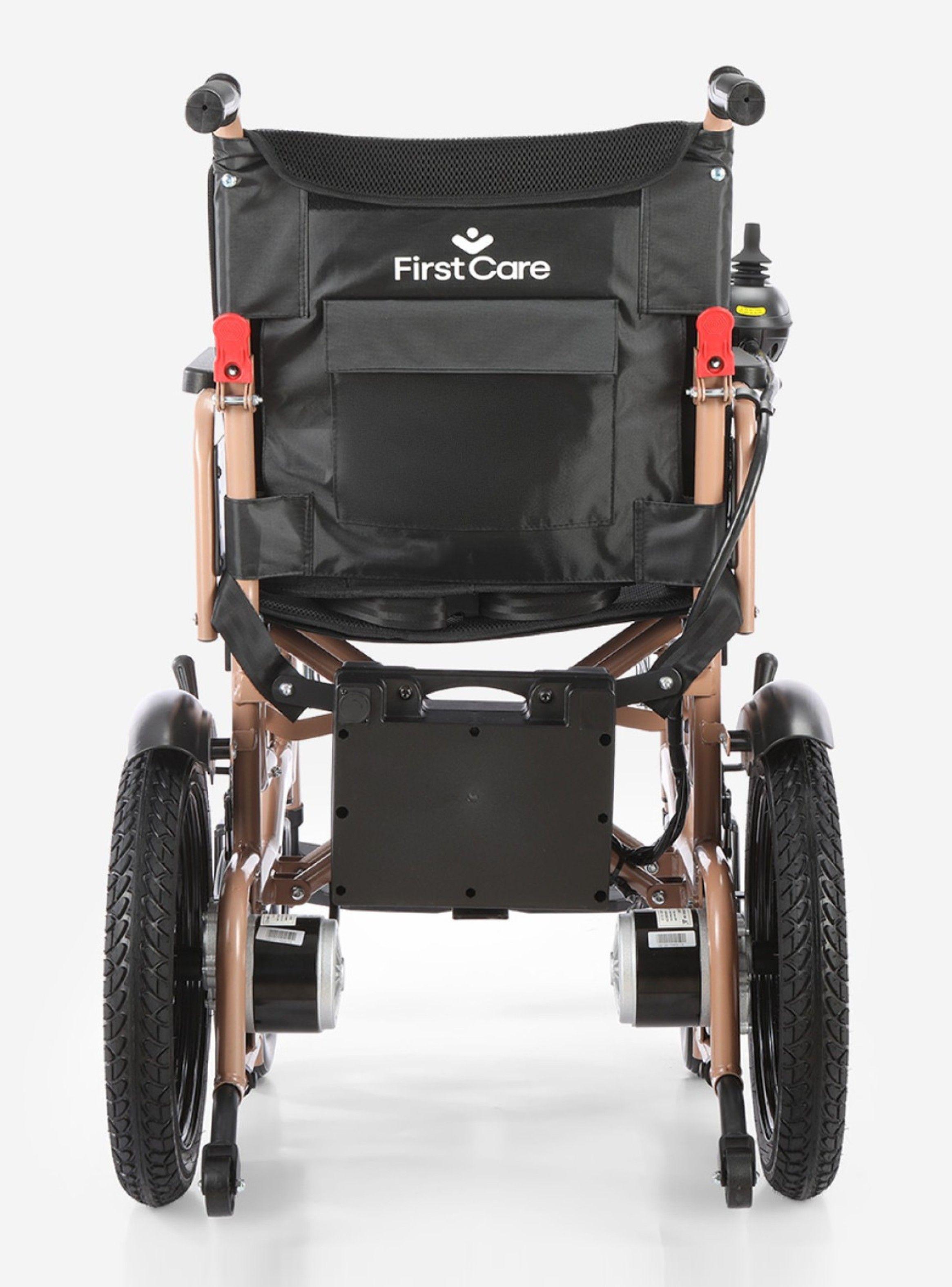 Silla de Ruedas Eléctrica Comfort Premium - Marrón-3