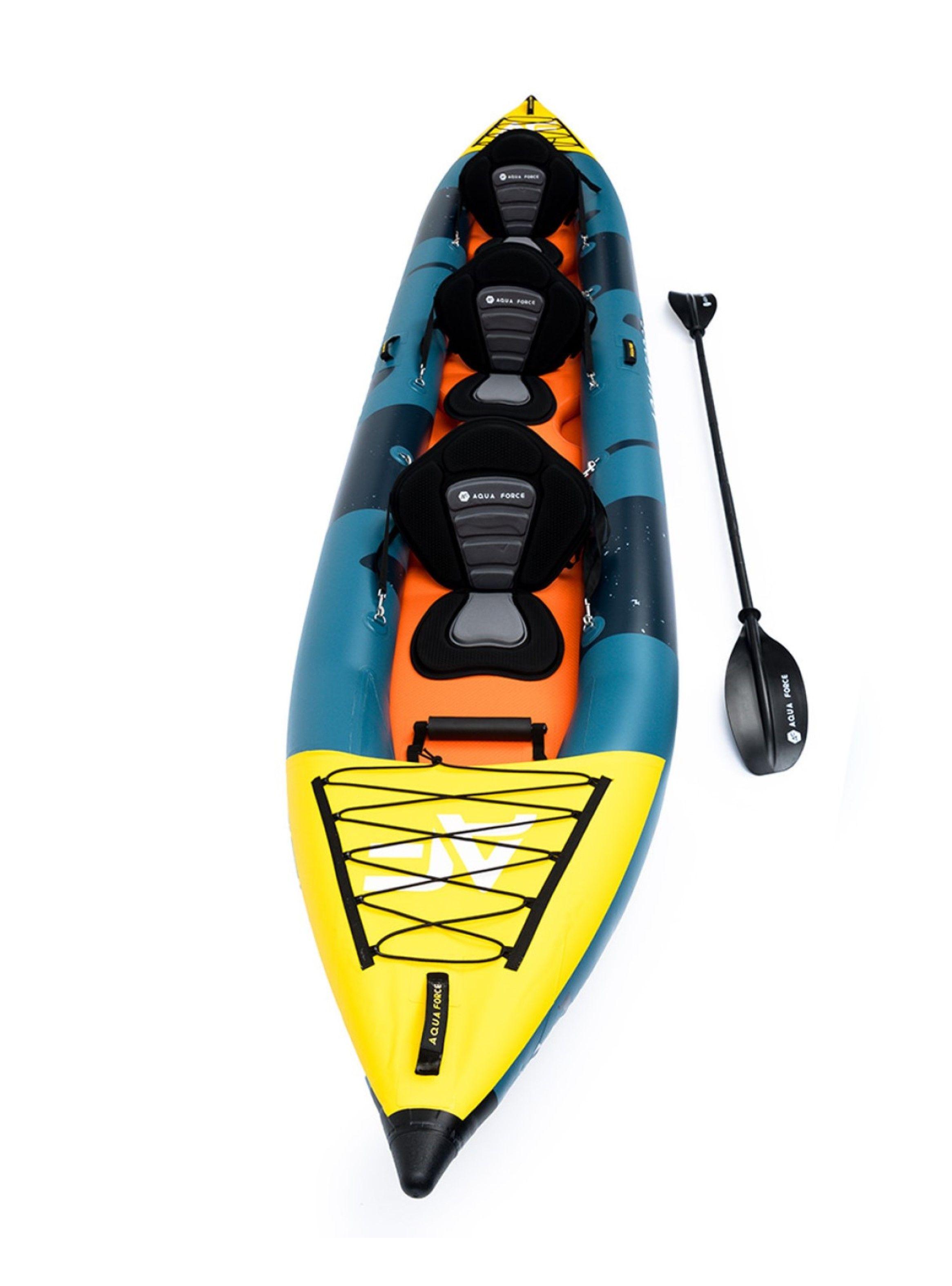 Kayak Inflable Drop Stitch 3 Personas 500cm Paki-5