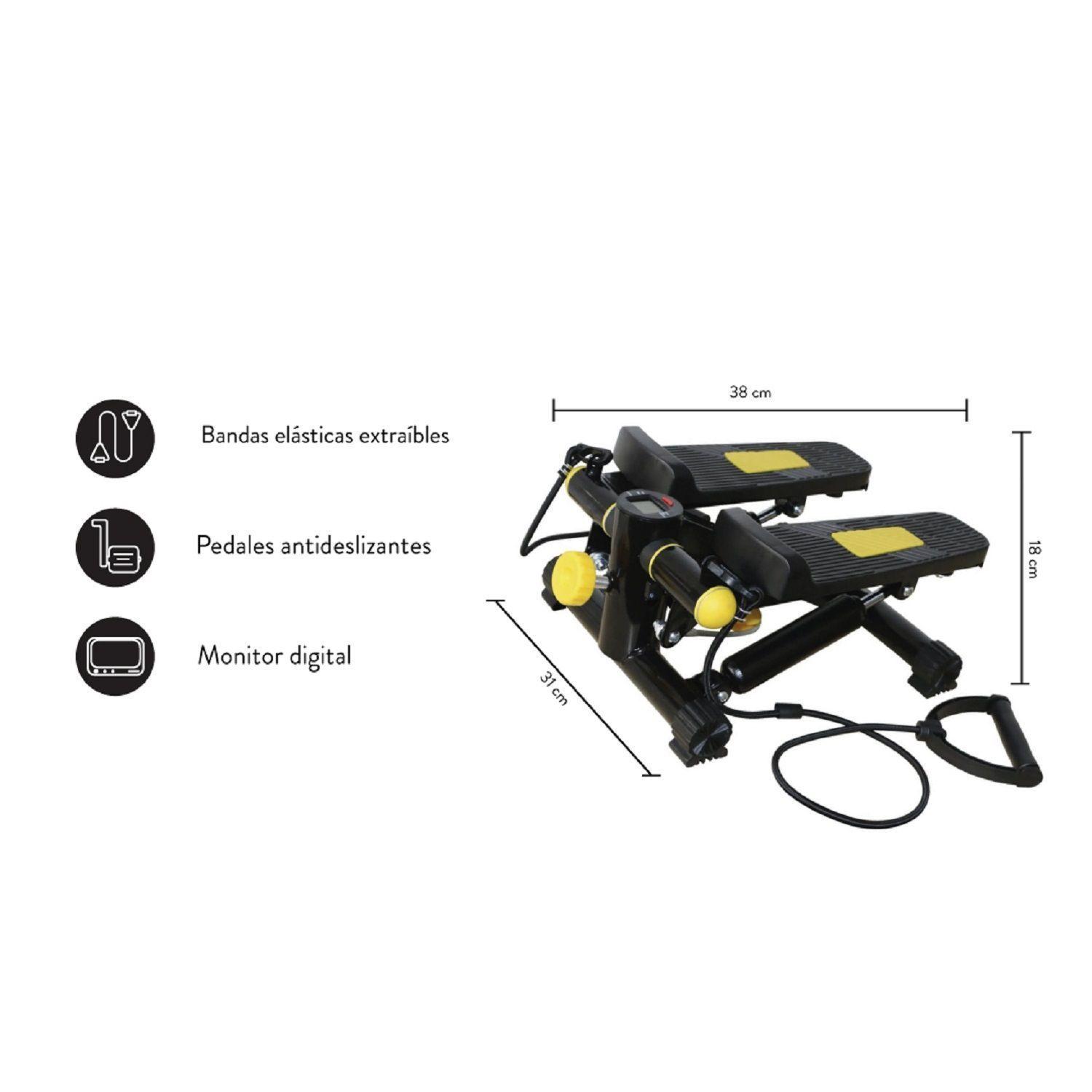 Mini Escaladora – Elíptica con Bandas Elásticas-1