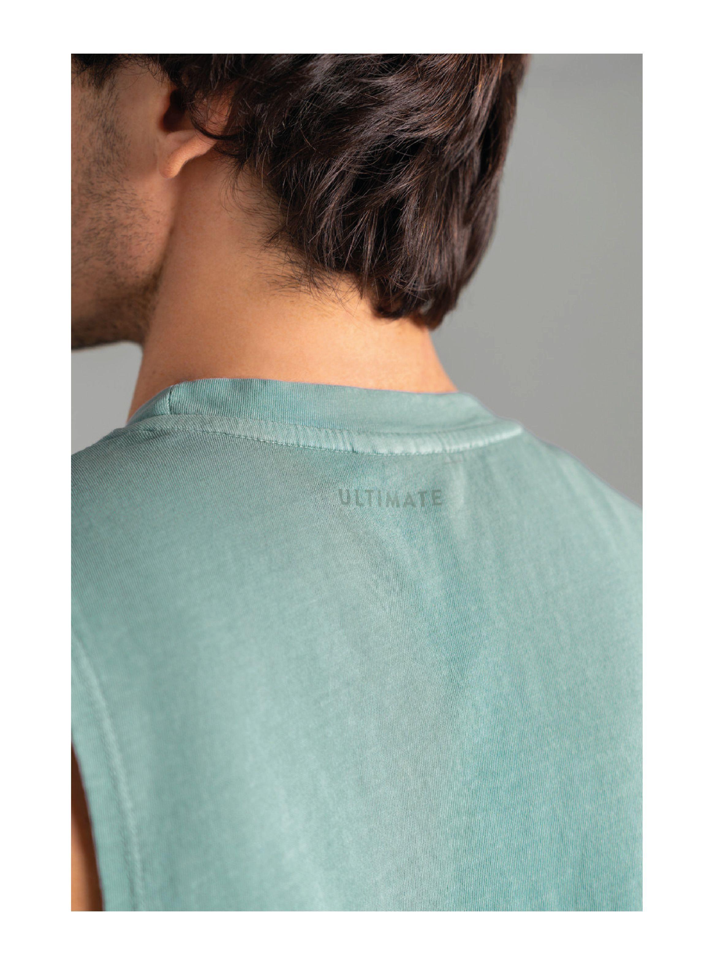 Ultimate Polera SM Hombre Green Mirage-1