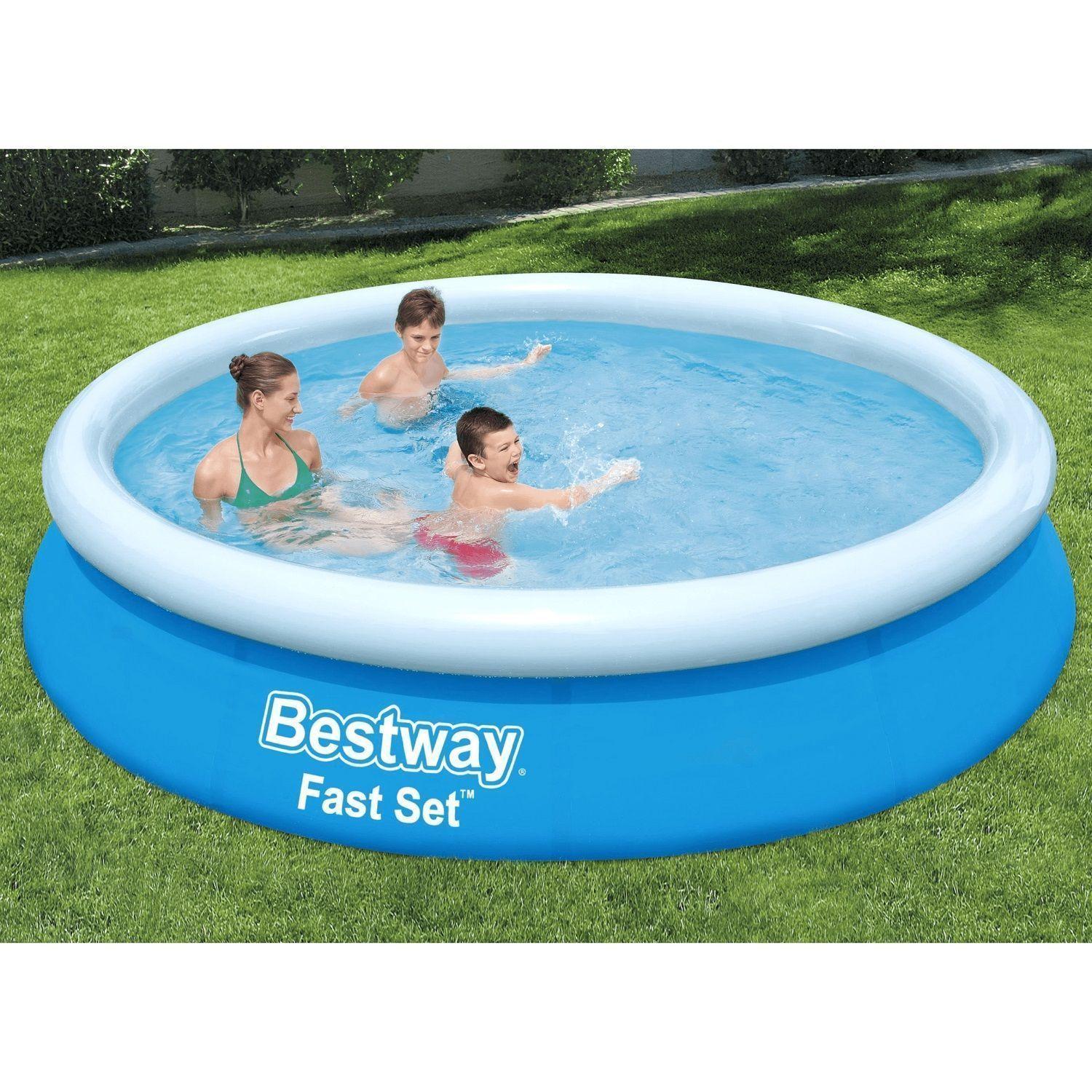 Piscina Redonda Inflable FS 3.66m x 76cm-3 Capas-1